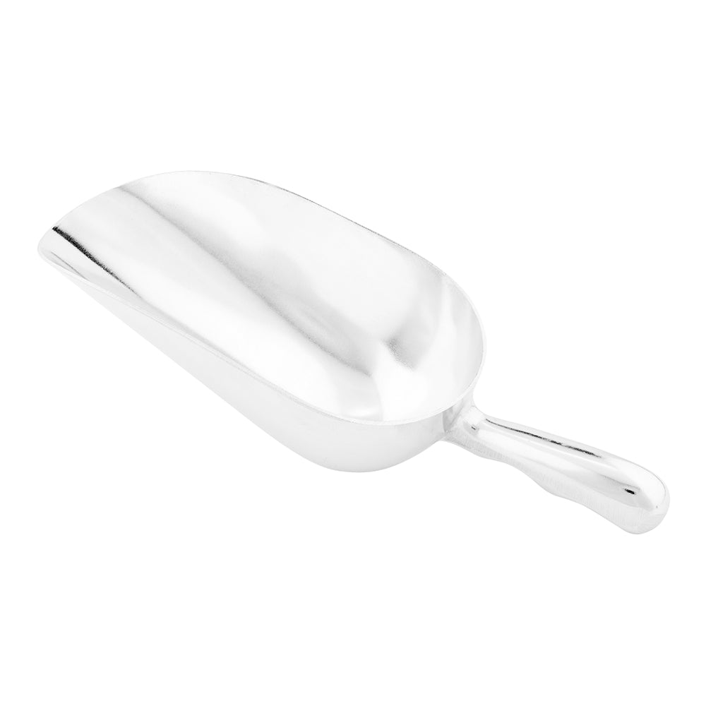 Met Lux 24 oz Stainless Steel Ice Scoop - Round Bottom - 10 1/2" x 4" x 2 3/4" - 1 count box