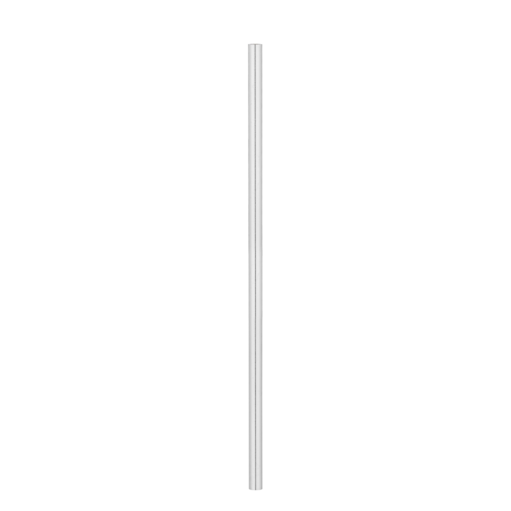 Bar Lux Stainless Steel Straw - 7 1/2" - 2 count box