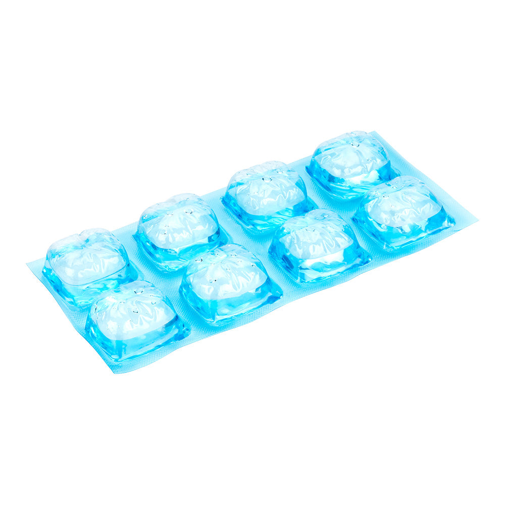 Cater Ice Blue Plastic Gel Ice Pack Sheet - Reusable, Leakproof - 7 3/4" x 3 1/2" x 3/4" - 1 count box