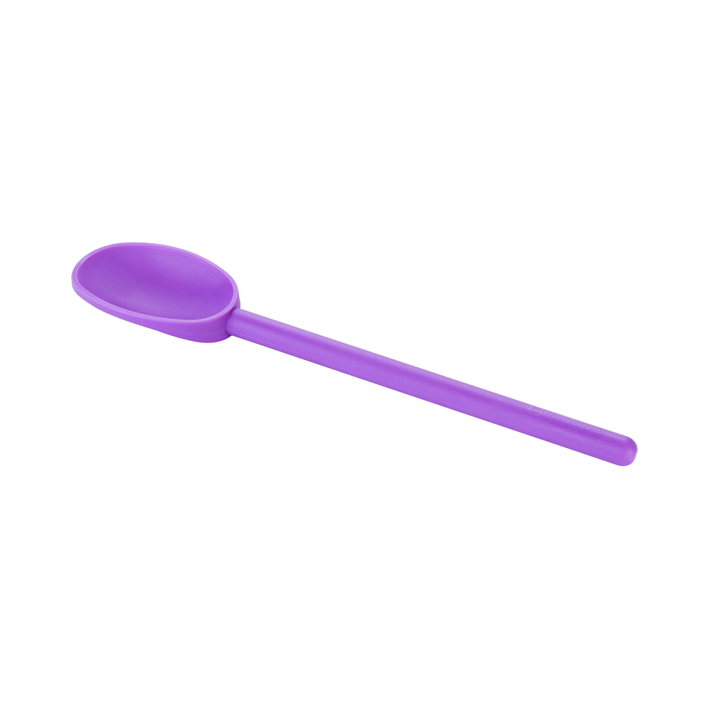 Met Lux Purple Nylon High Heat Spoon - 12" x 2 1/4" x 1/2" - 1 count box