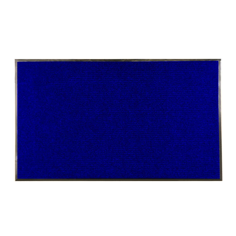 Comfy Feet Blue Carpet Floor Mat - Ribbed - 60" x 36" - 1 count box