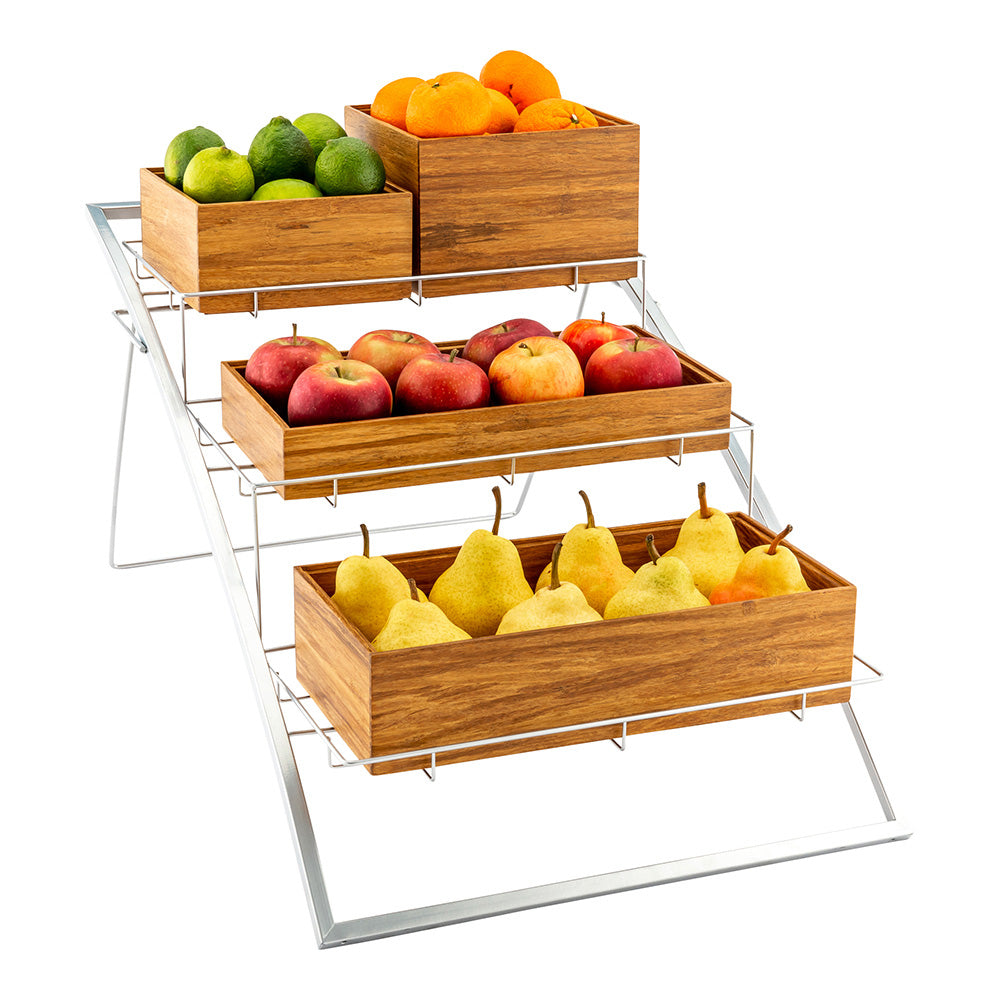 Eco Display Iron Condiment Rack Frame - 25 1/4" x 10 1/2" x 13 1/4" - 1 count box