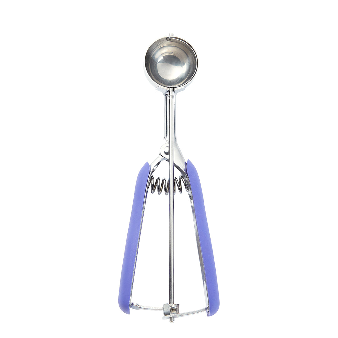 Comfy Grip 0.86 oz Stainless Steel #40 Ice Cream Scoop - with Purple Handle - 1 count box