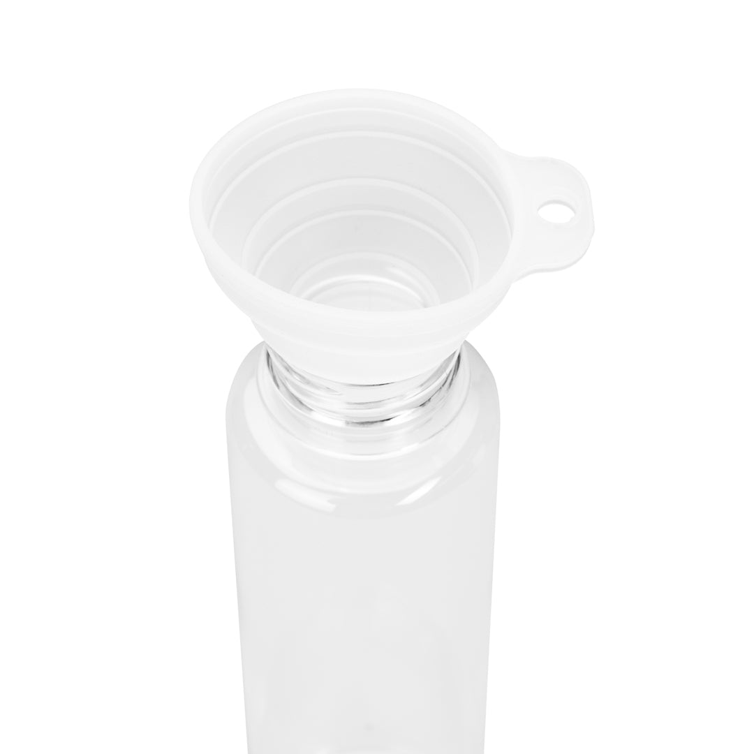 Met Lux 2 oz Silicone Funnel - Collapsible - 2 3/4" x 2 3/4" x 2 1/2" - 5 count box