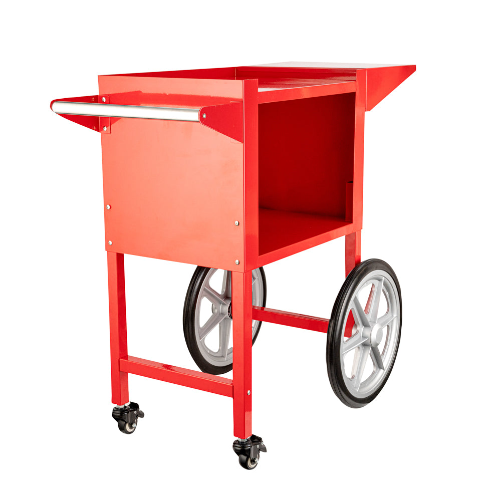 Hi Tek Red Stainless Steel Cart - For 8 oz Popcorn Machine - 1 count box