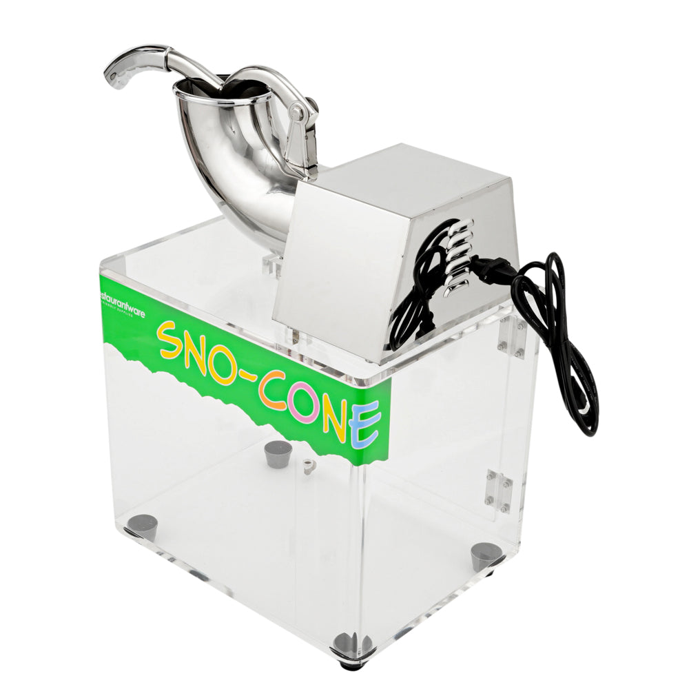 Hi Tek Clear Snow Cone Machine - 120V - 1 count box