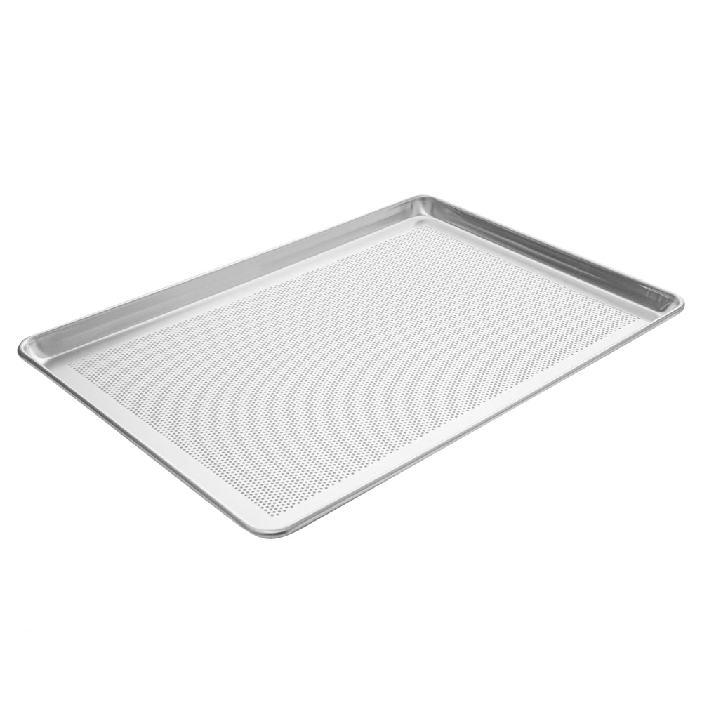 Met Lux Silver Aluminum Full Size Baking Sheet - Perforated - 26" x 18" x 1" - 1 count box