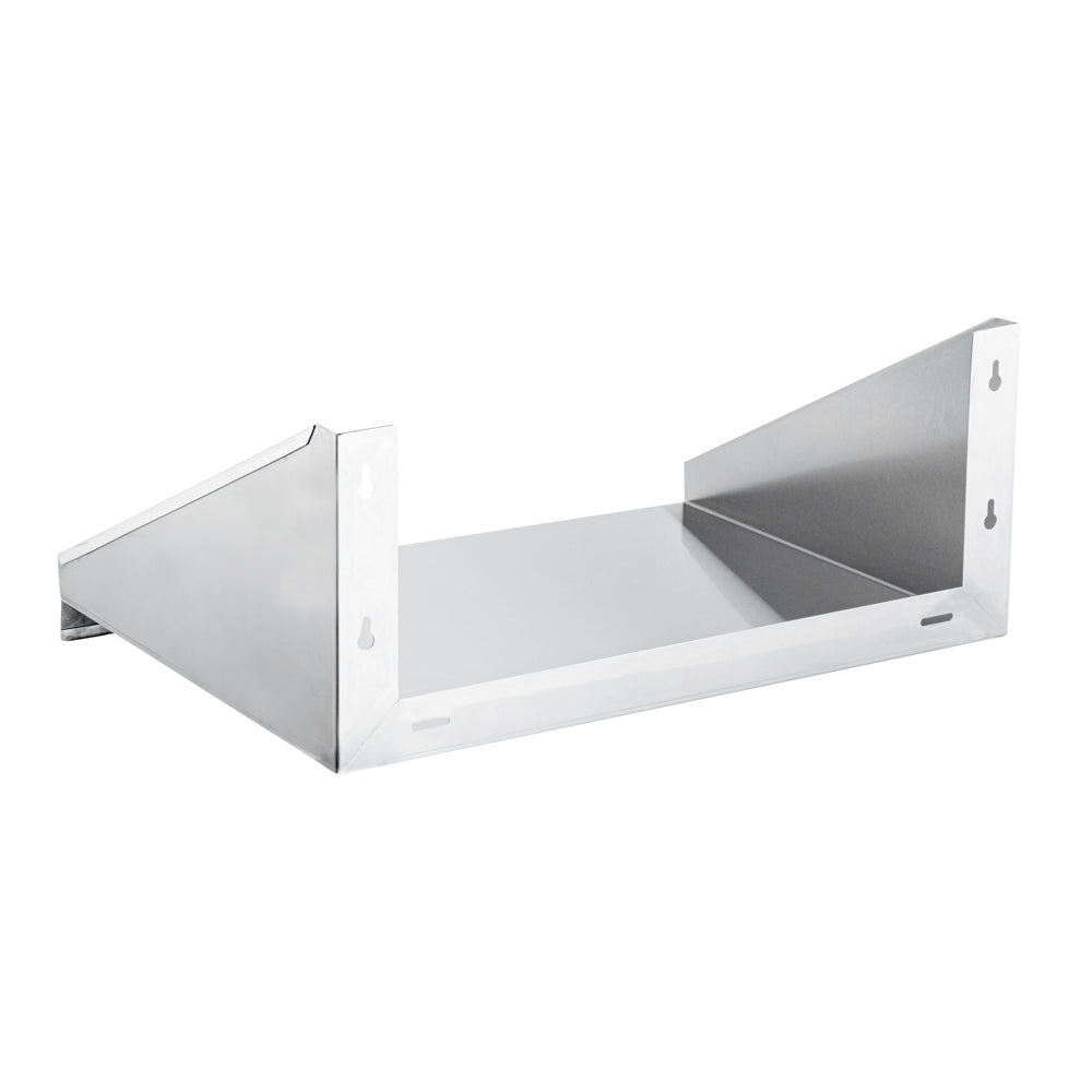 Kitchen Tek 18-Gauge 430 Stainless Steel Microwave Shelf - Heavy Duty - 18" x 24" - 1 count box