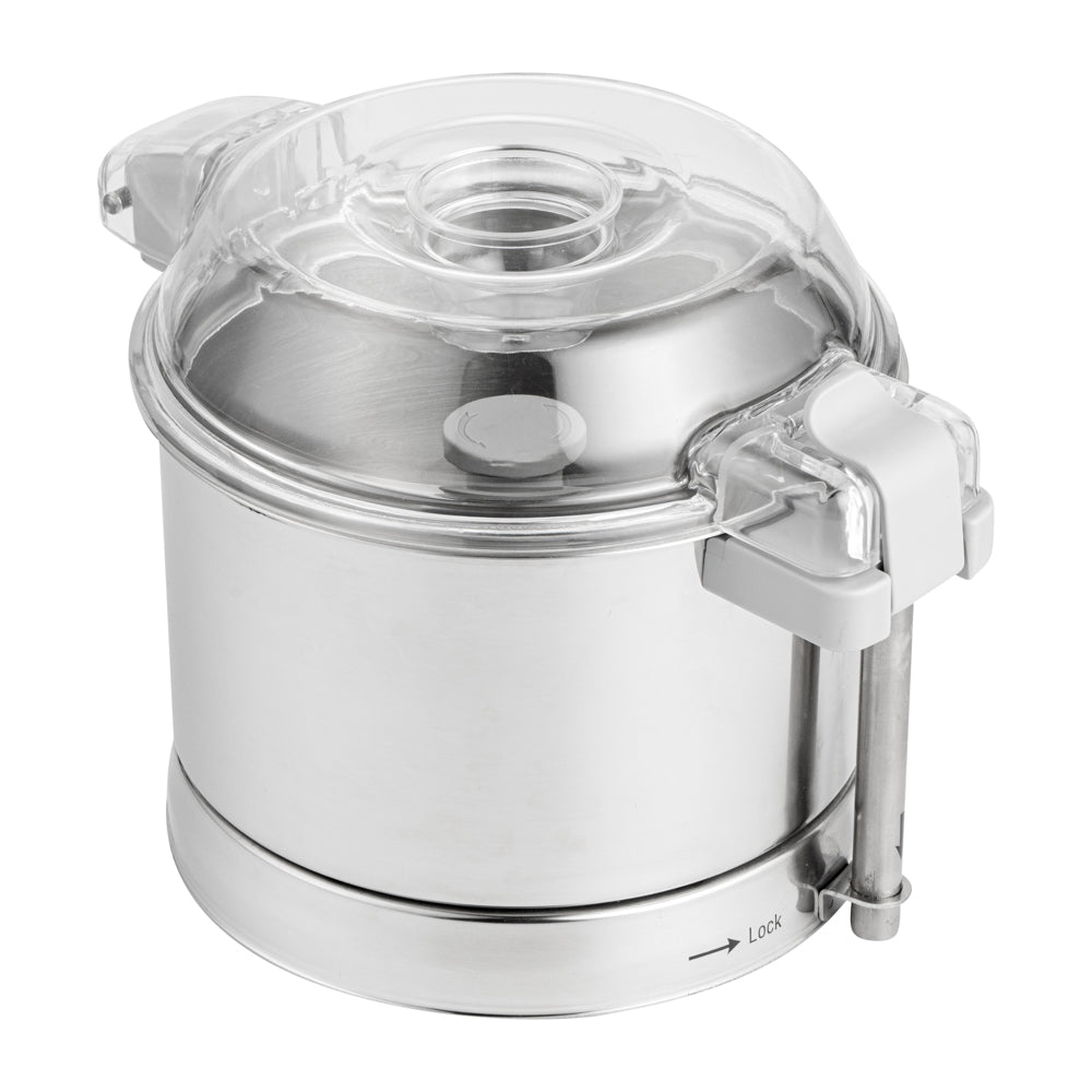 Met Lux 3 qt Stainless Steel Food Processor Bowl - with S Blade - 1 count box