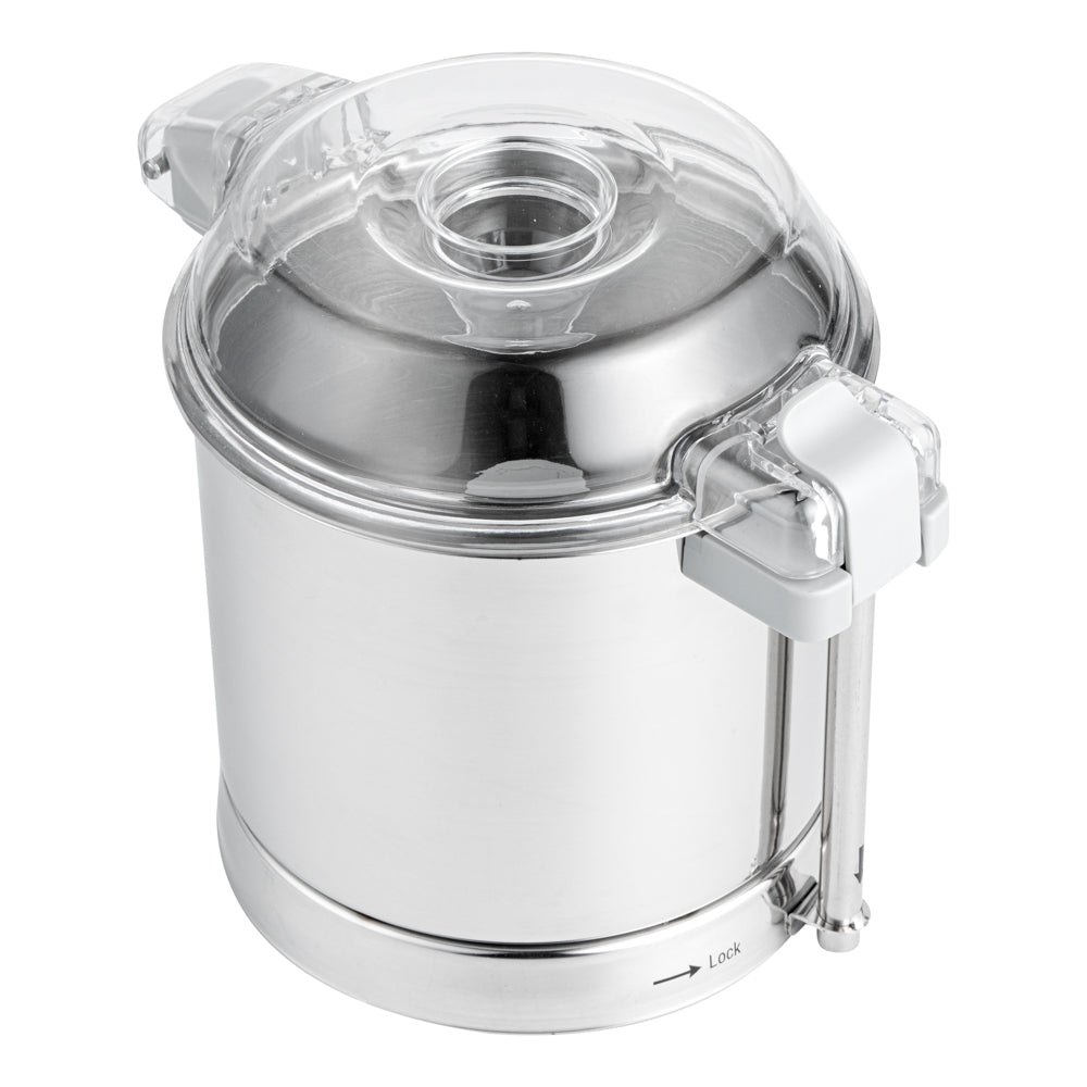 Met Lux 5 qt Stainless Steel Food Processor Bowl - with S Blade - 1 count box