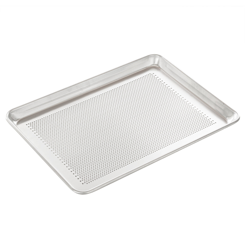 Met Lux Aluminum Half Size Baking Sheet - Perforated, Heavy Duty - 18" x 13" - 1 count box