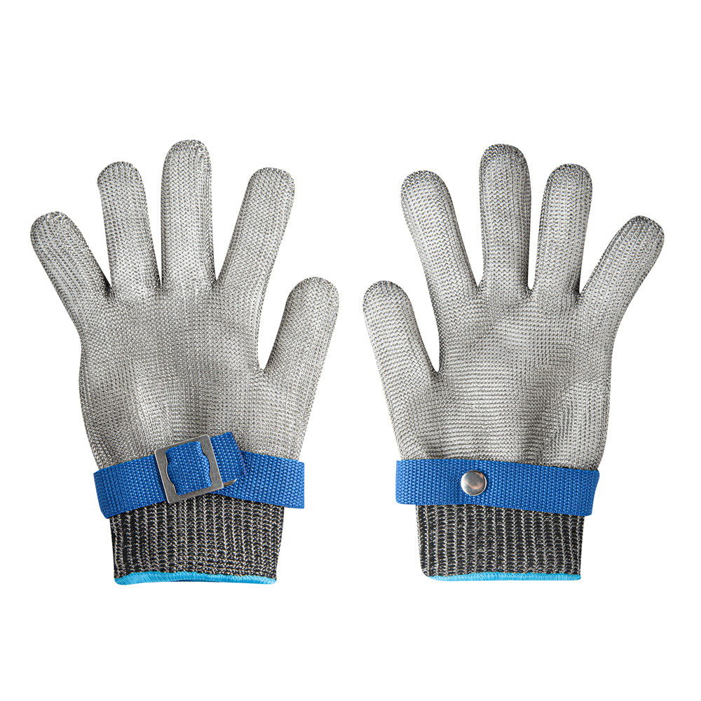 Life Protector Fiber / Stainless Steel Mesh Extra Large Cut-Resistant Glove - Level 9, Food Safe - 10" x 4 1/4" - 1 count box