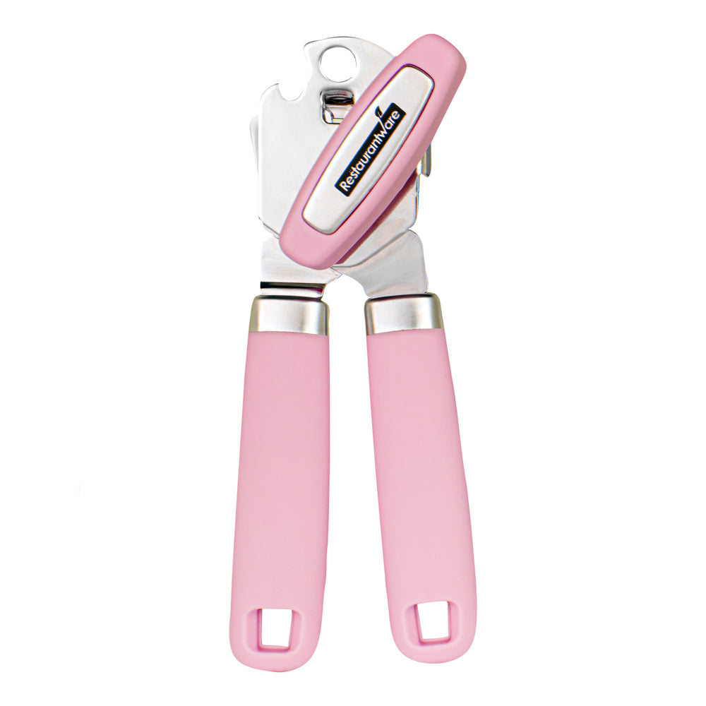 Comfy Grip Pink Stainless Steel Can Opener - 7 3/4" x 2" x 2 1/4" - 1 count box