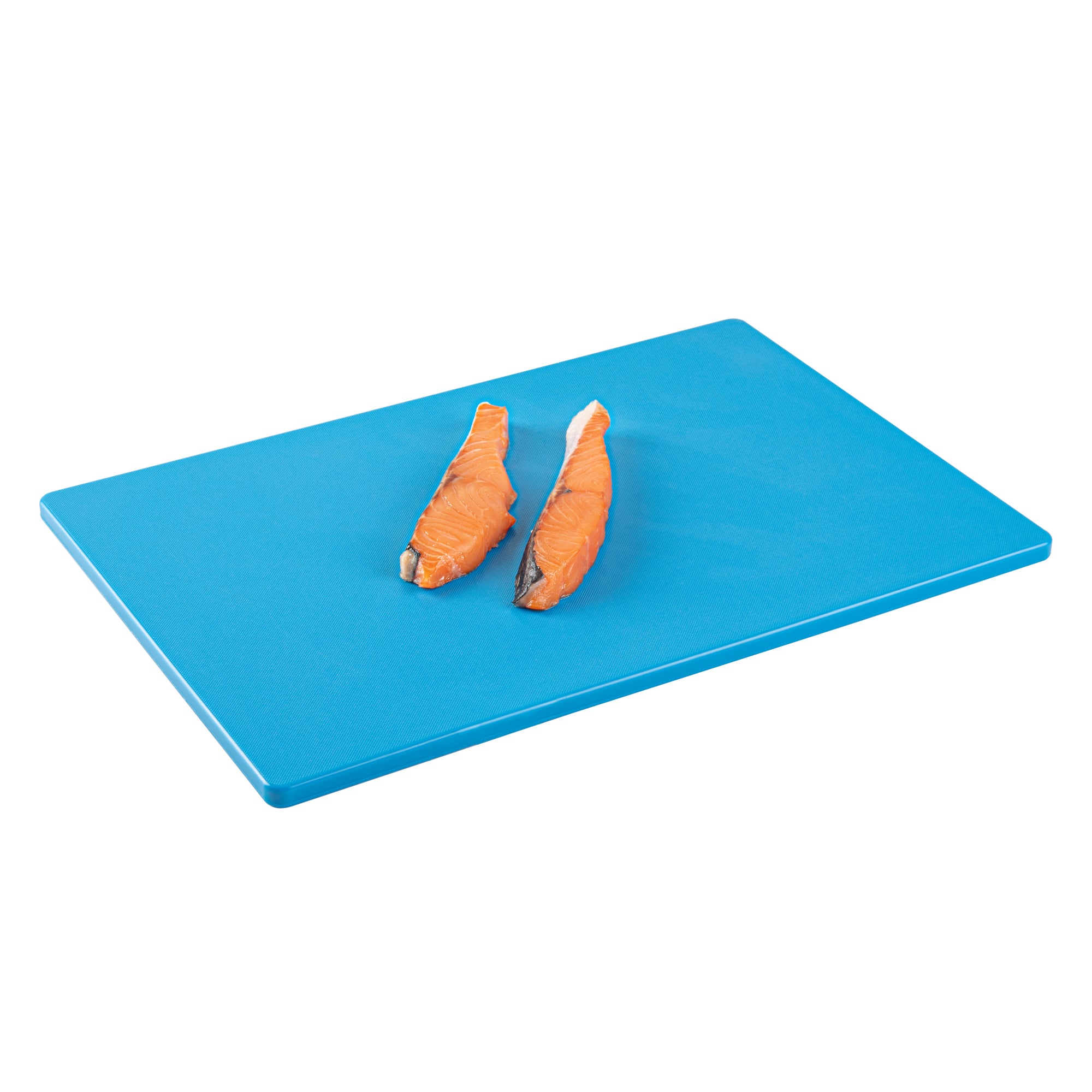 RW Base Blue Plastic Cutting Board - 18" x 12" - 10 count box