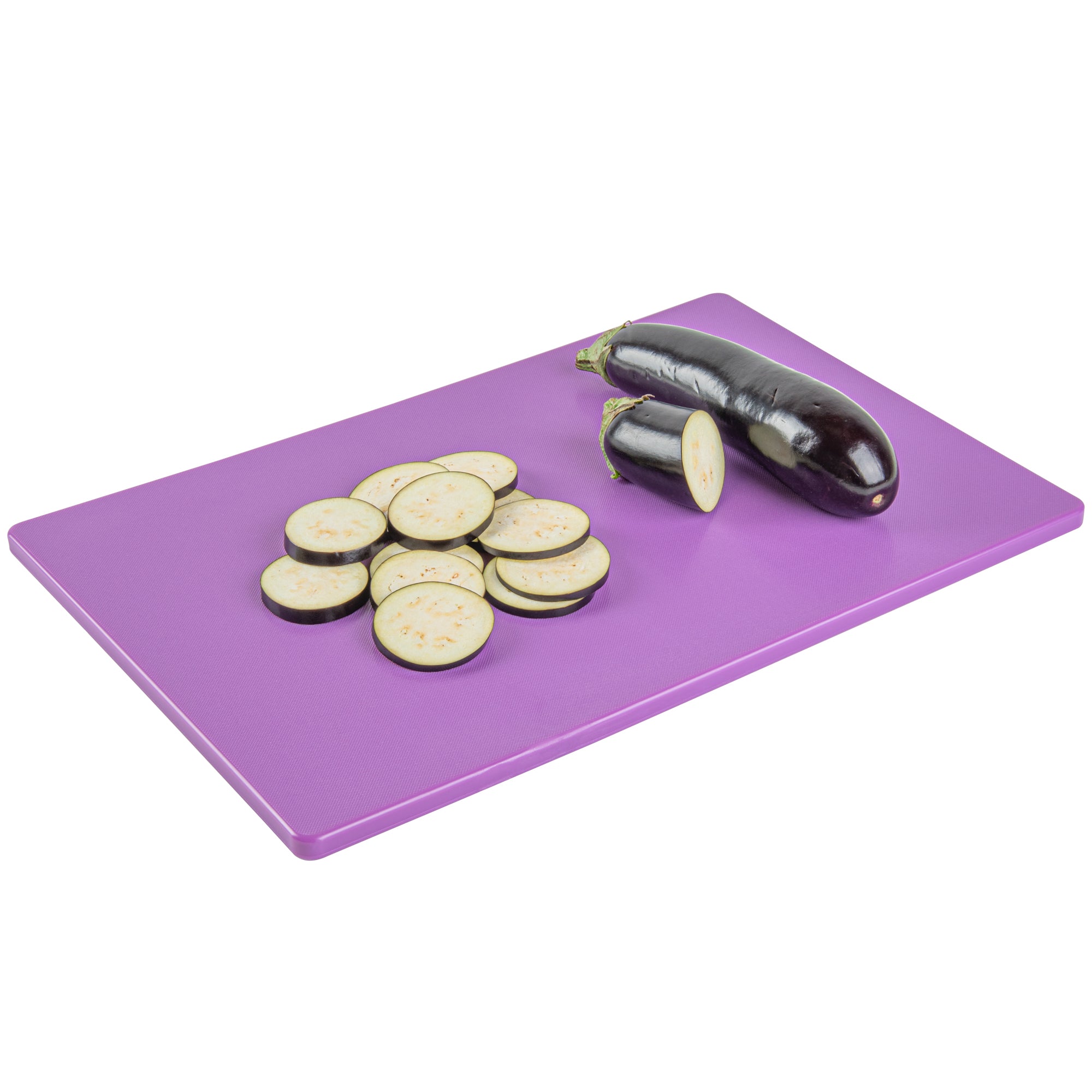 RW Base Purple Plastic Cutting Board - 18" x 12" - 10 count box