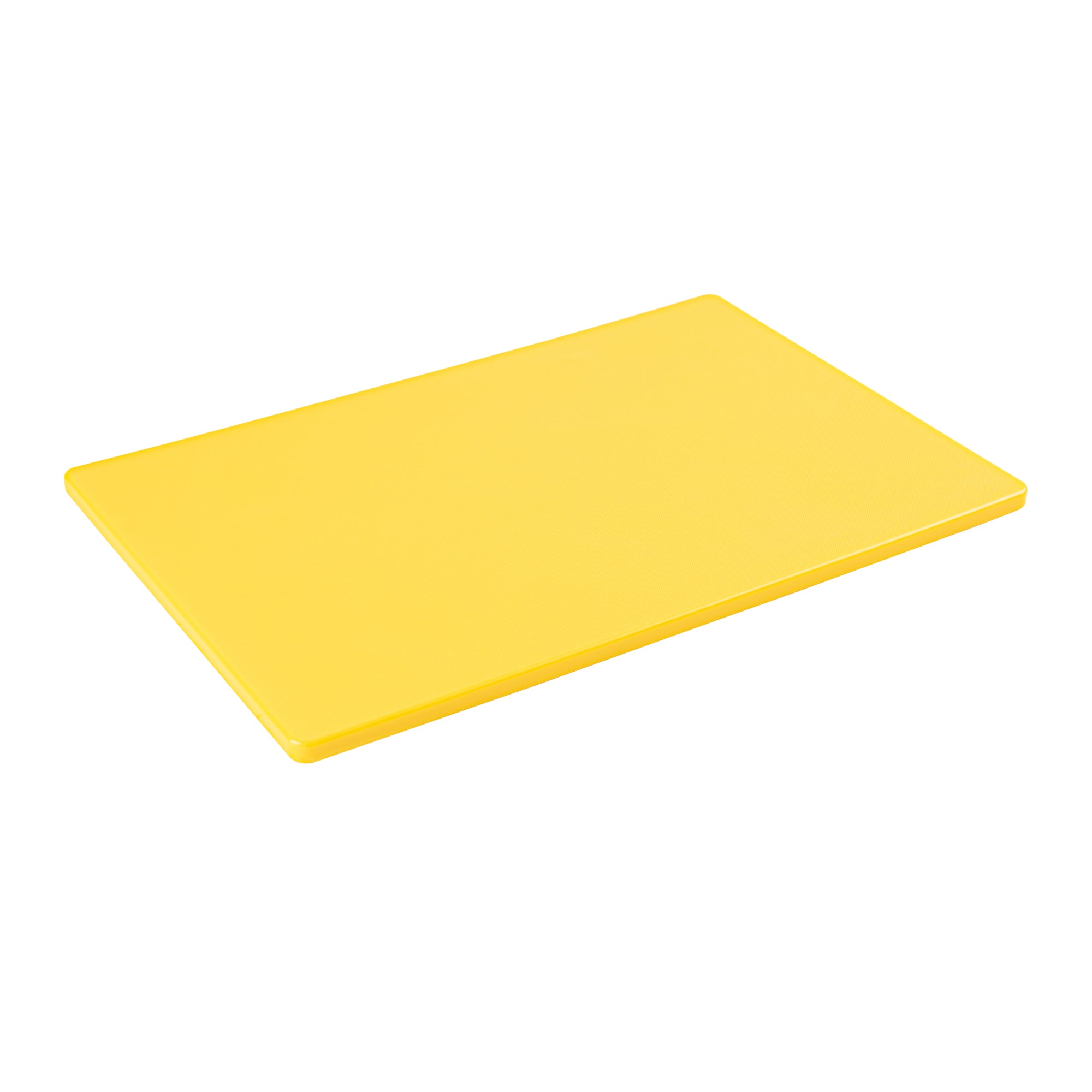 RW Base Yellow Plastic Cutting Board - 18" x 12" - 10 count box