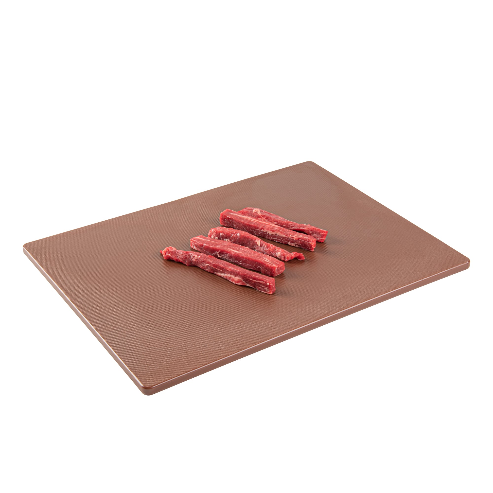 RW Base Brown Plastic Cutting Board - 20" x 15" - 10 count box