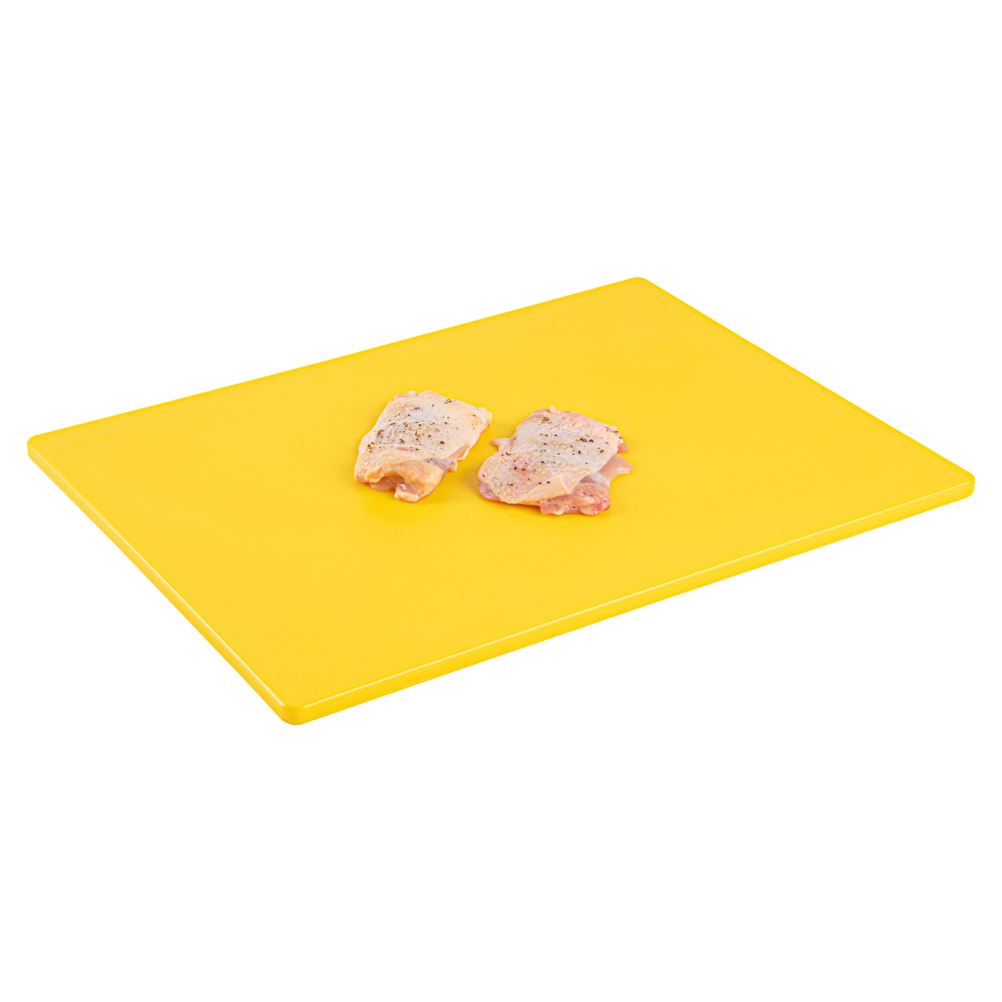 RW Base Yellow Plastic Cutting Board - 20" x 15" - 10 count box