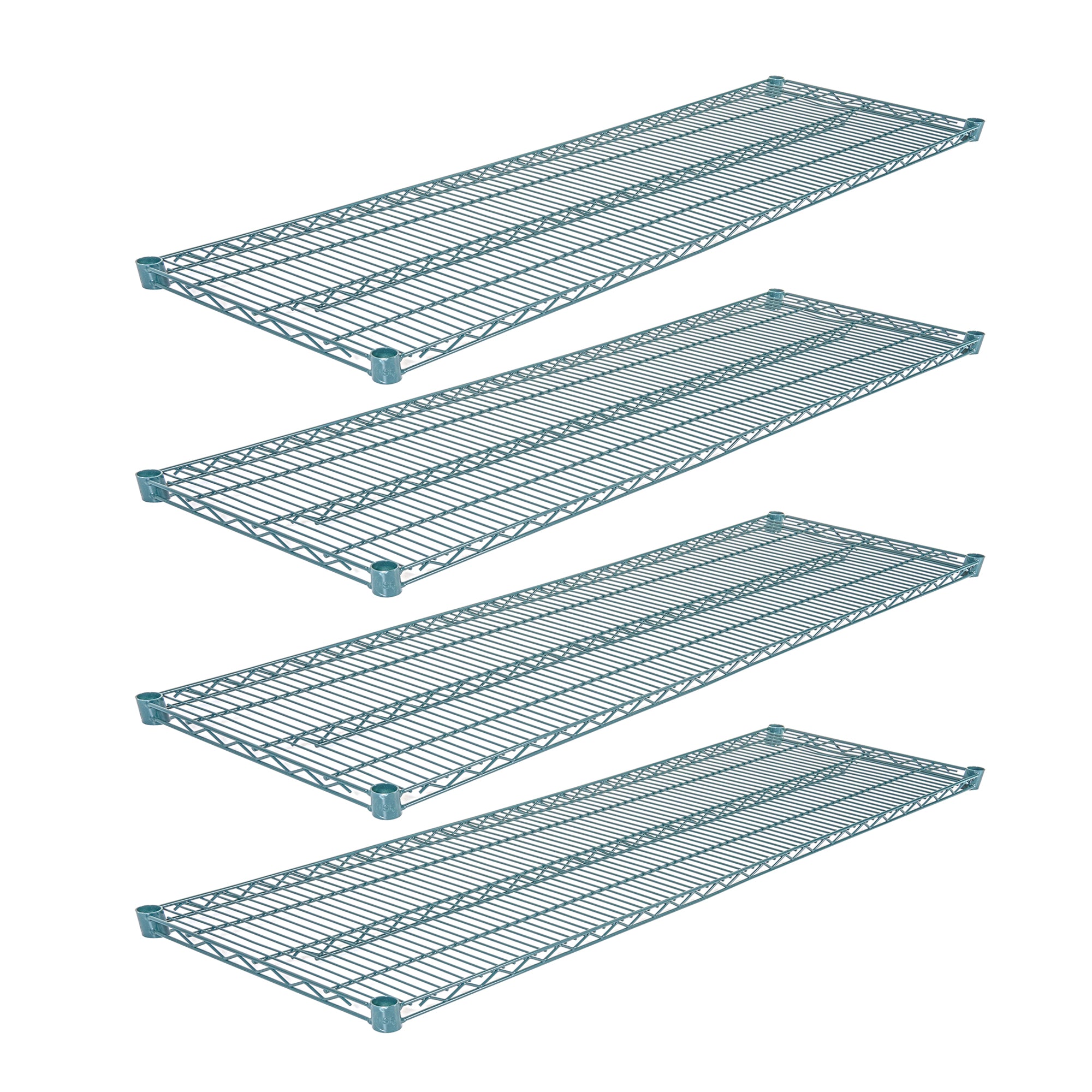 RW Base NSF Green Epoxy Shelf - Corrosion-Resistant - 18" x 60" - 4 count box