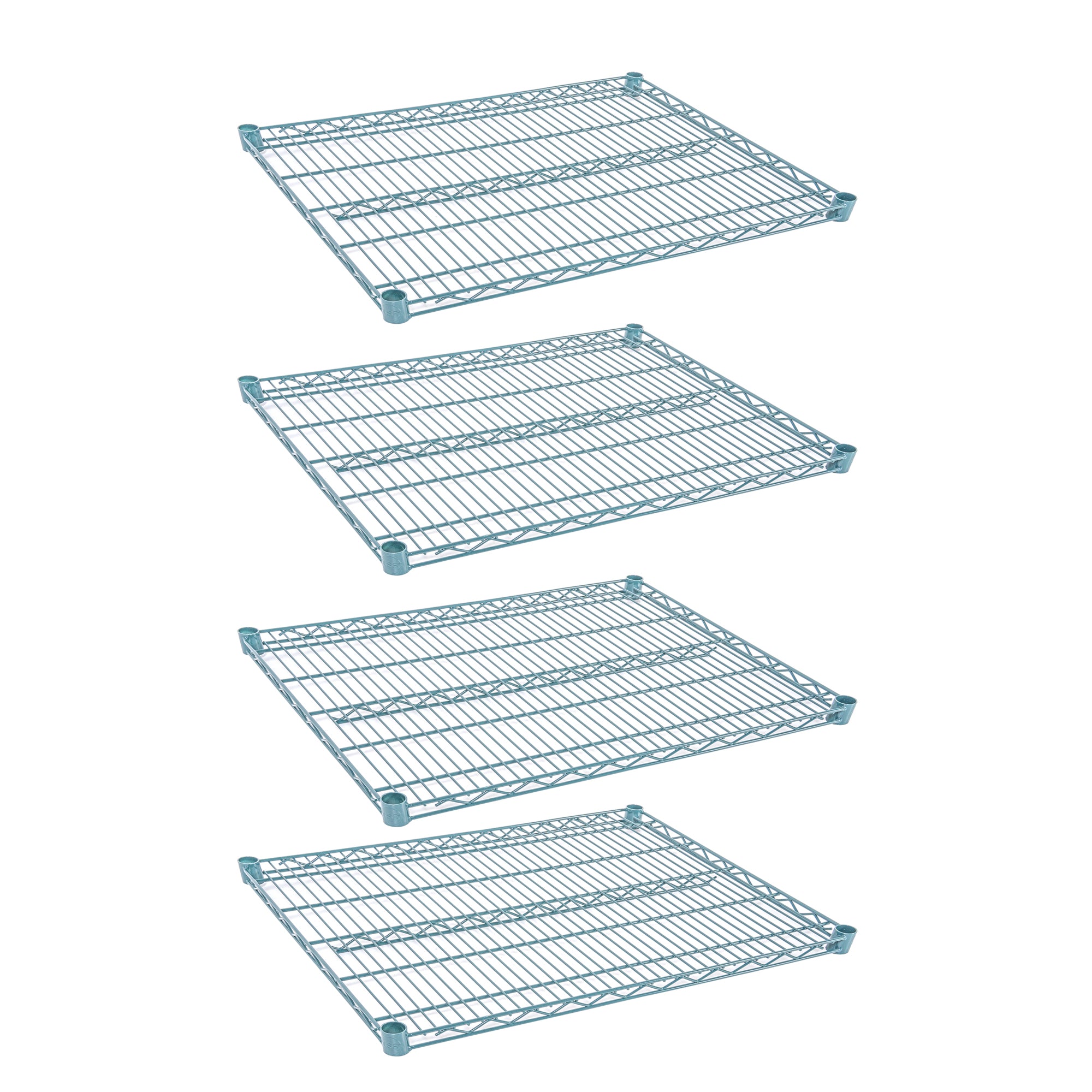 RW Base NSF Green Epoxy Shelf - Corrosion-Resistant - 24" x 30" - 4 count box