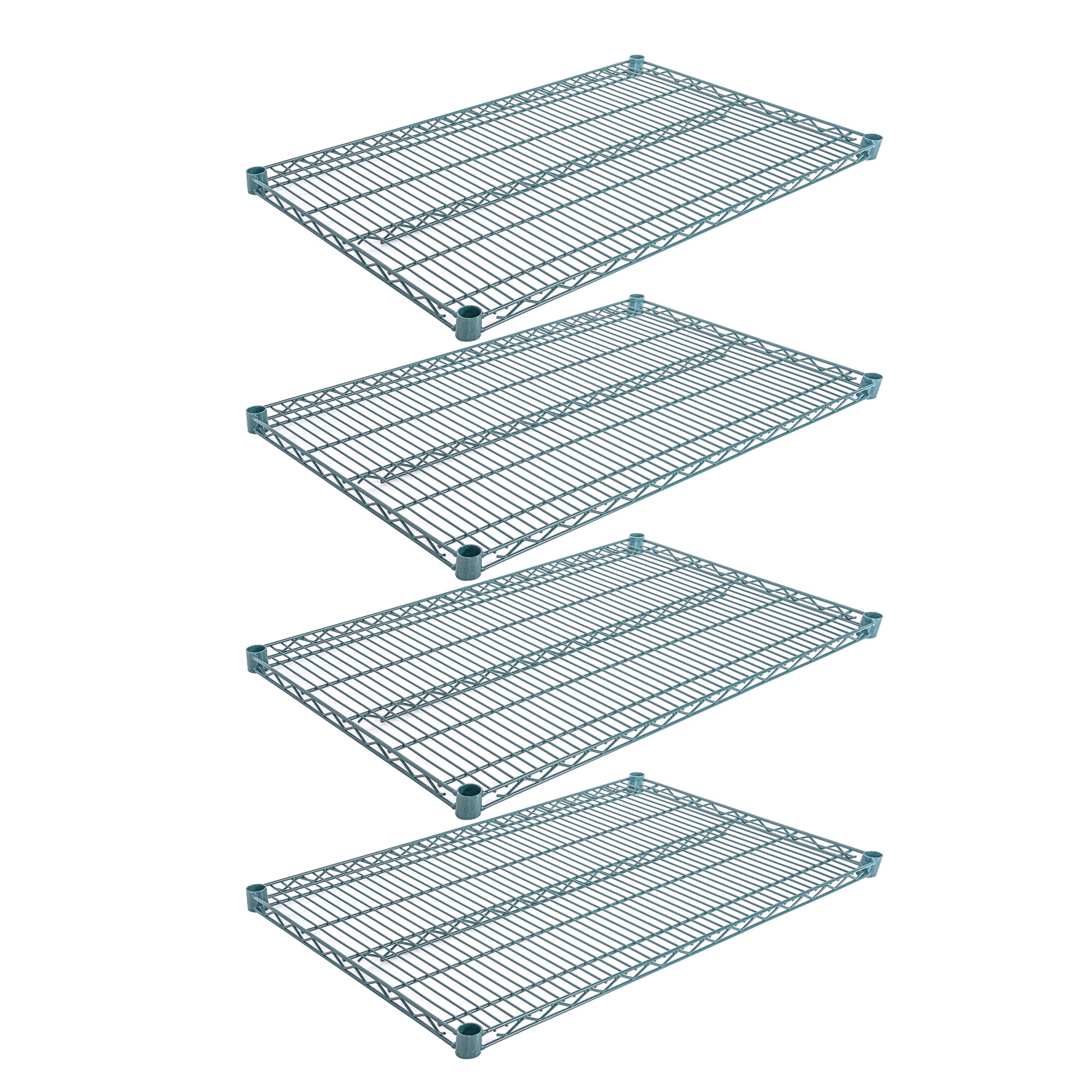 RW Base NSF Green Epoxy Shelf - Corrosion-Resistant - 24" x 36" - 4 count box