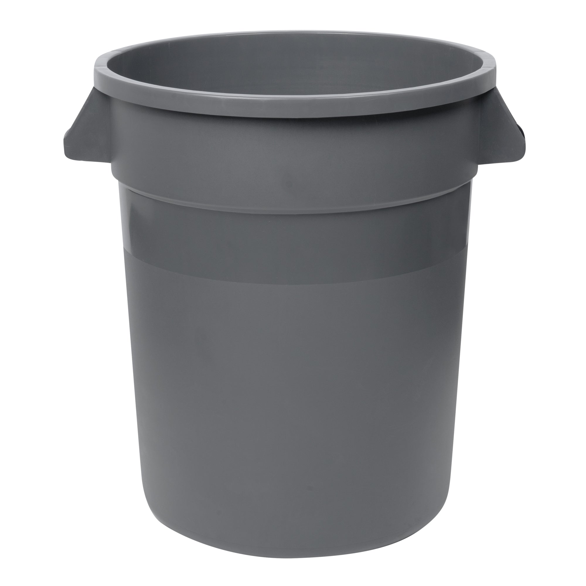 RW Clean 20 gal Gray Plastic Commercial Trash Can / Ingredient Bin - 22" x 19 1/4" x 22 3/4" - 1 count box