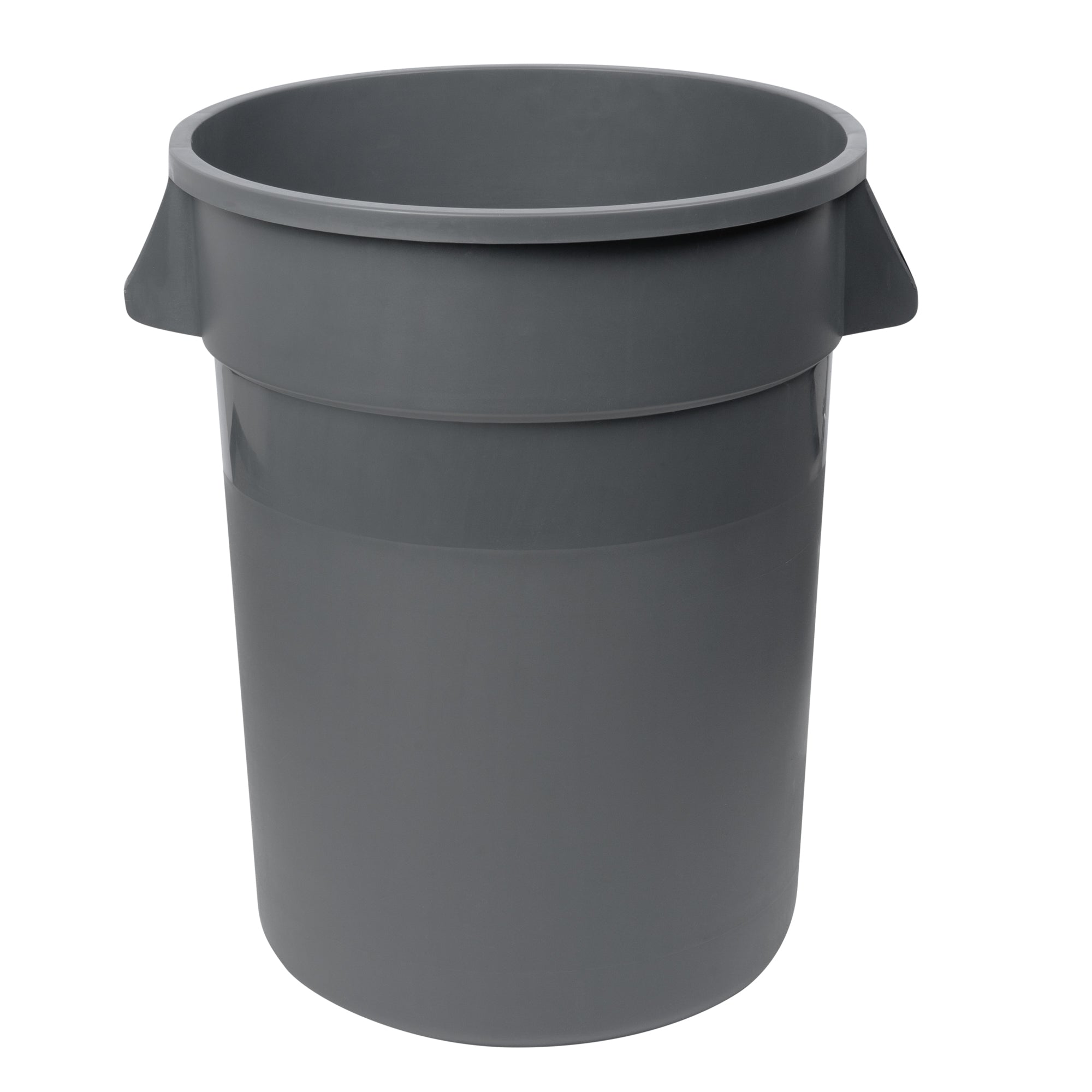 RW Clean 32 gal Gray Plastic Commercial Trash Can / Ingredient Bin - 25" x 22" x 27 1/4" - 1 count box