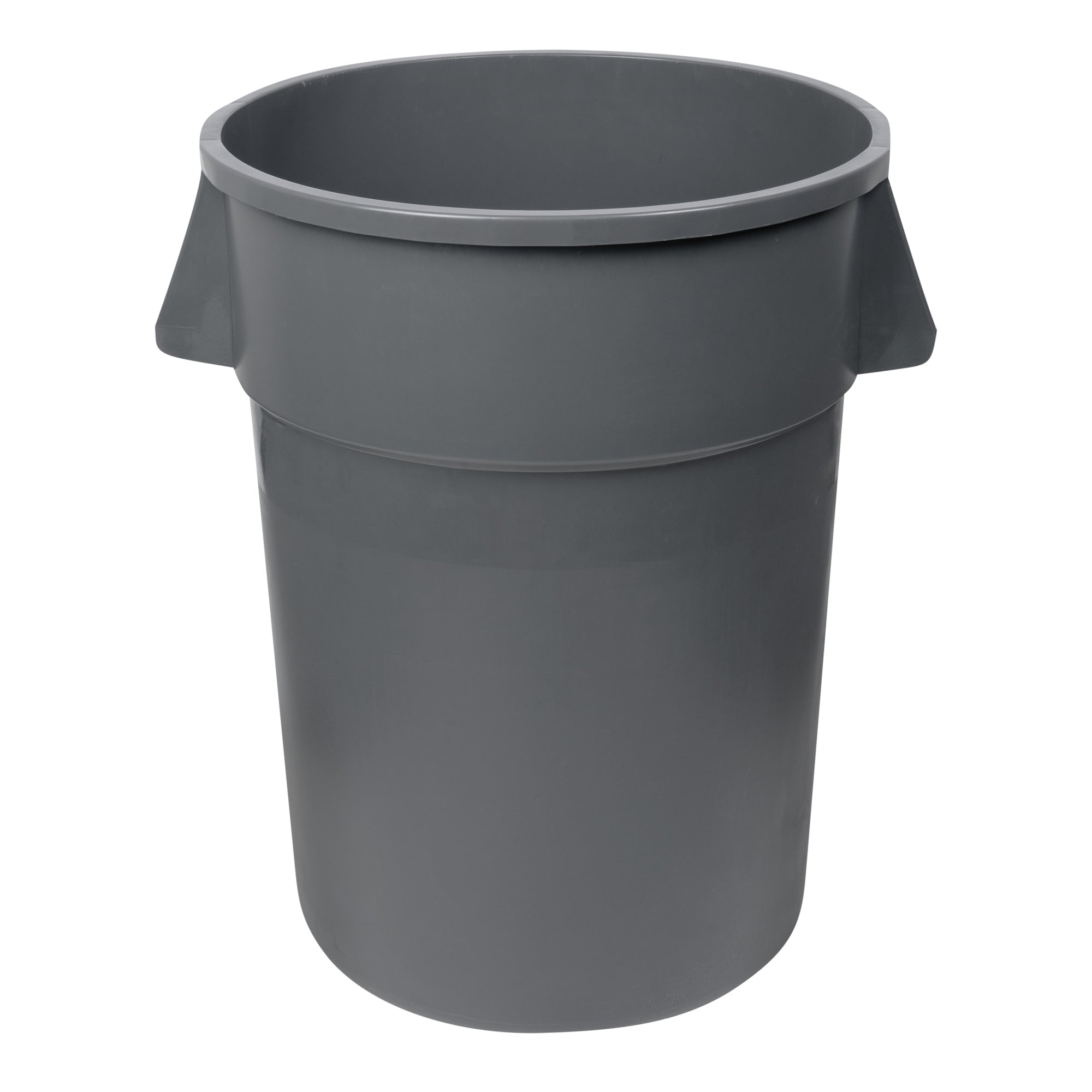 RW Clean 44 gal Gray Plastic Commercial Trash Can / Ingredient Bin - 27 1/2" x 23 3/4" x 31" - 1 count box