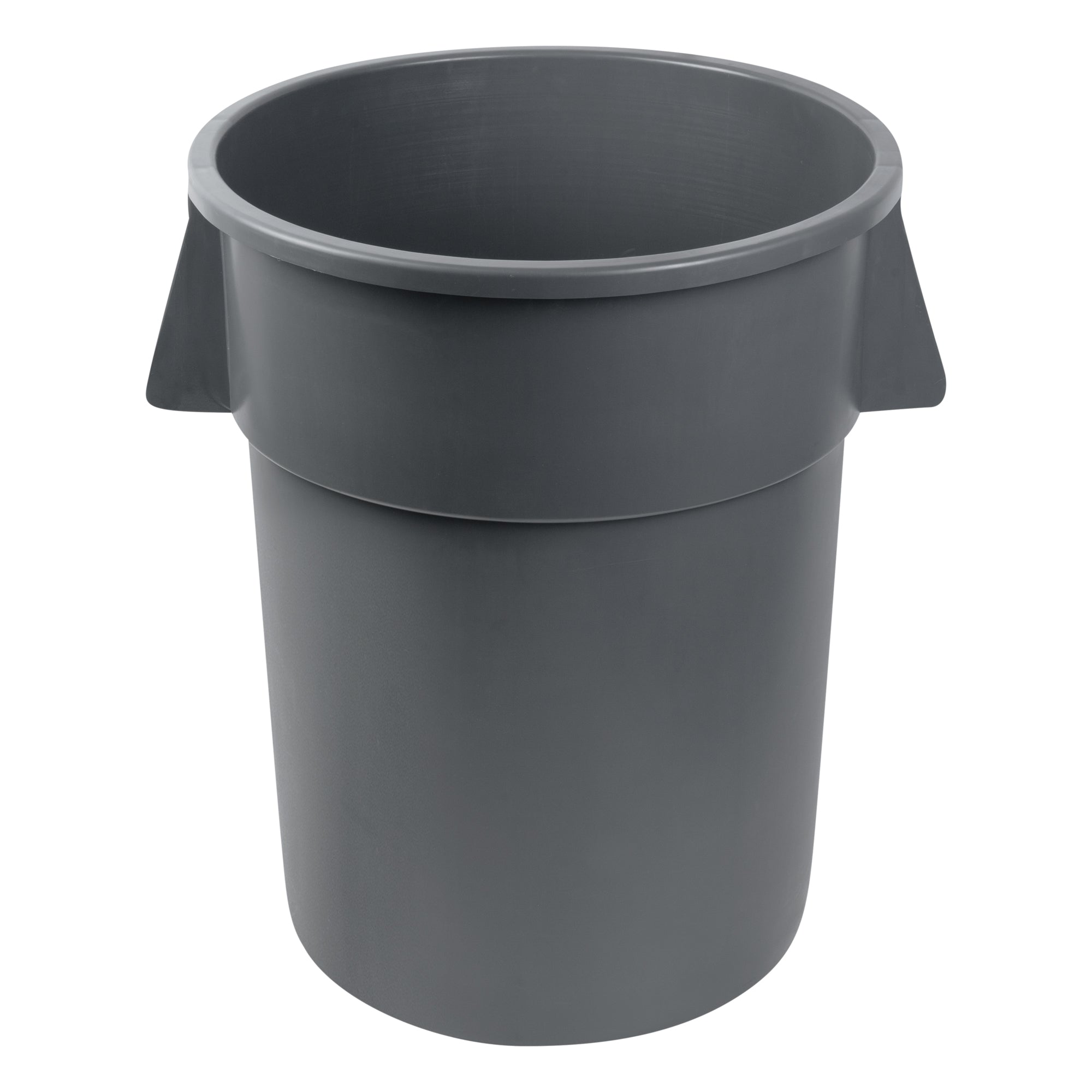 RW Clean 55 gal Gray Plastic Commercial Trash Can / Ingredient Bin - 30 3/4" x 27" x 33 1/4" - 1 count box