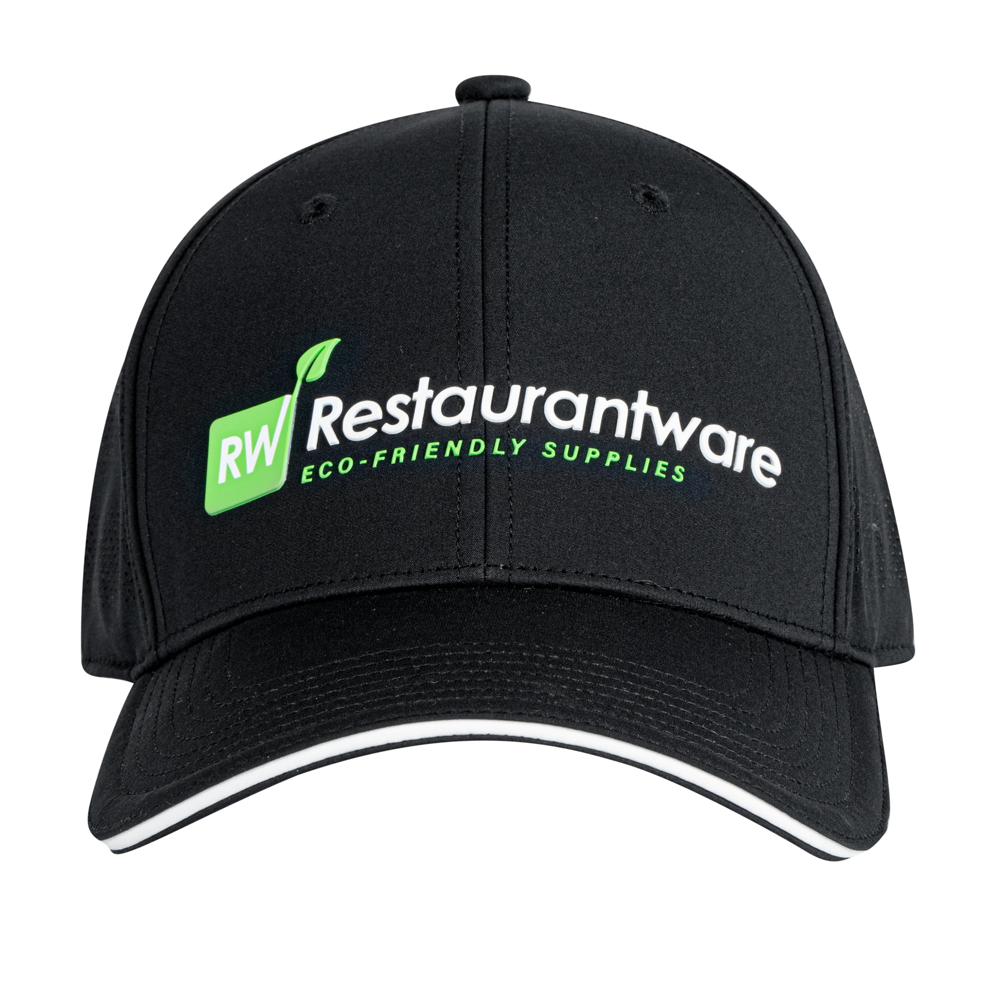 RW Threads Black Adjustable Perforated Hat - 1 count box