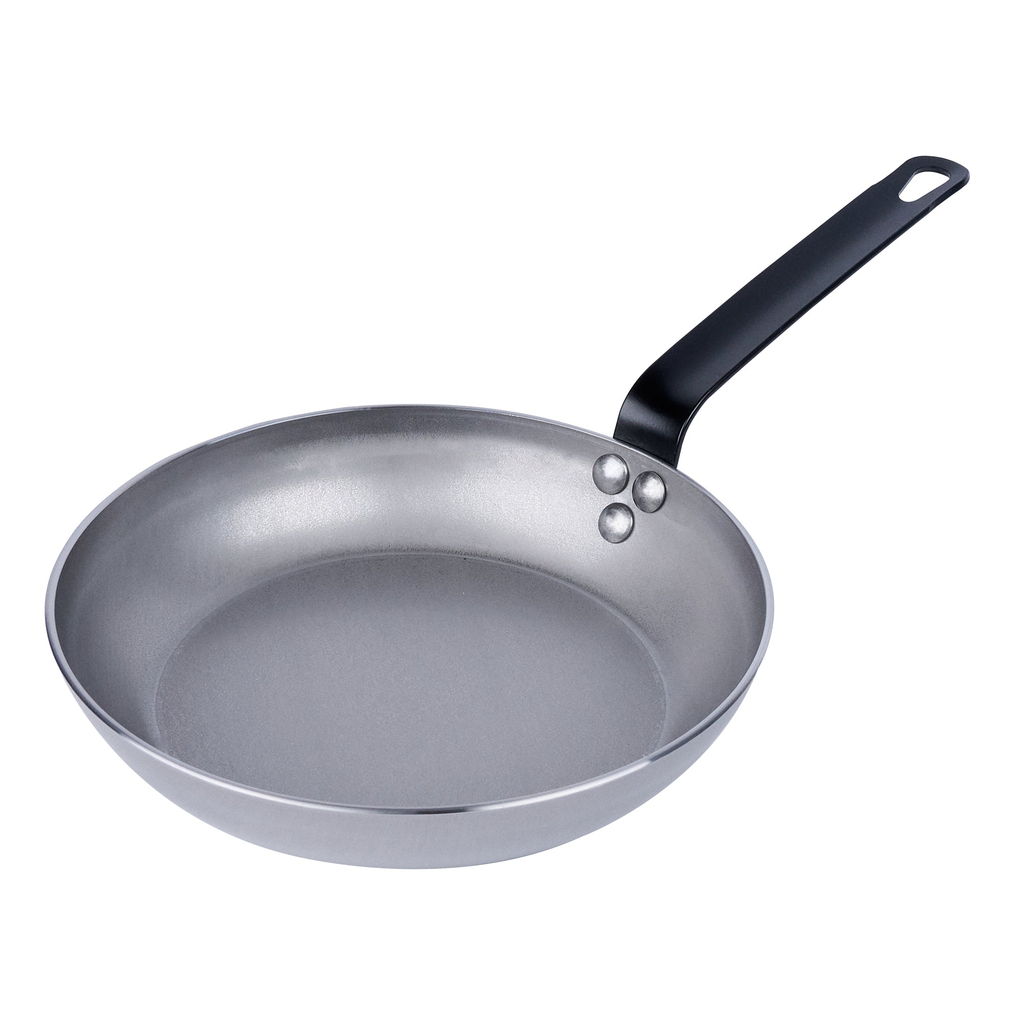 Met Lux Carbon Steel 9 1/2" Fry Pan - 6 count box