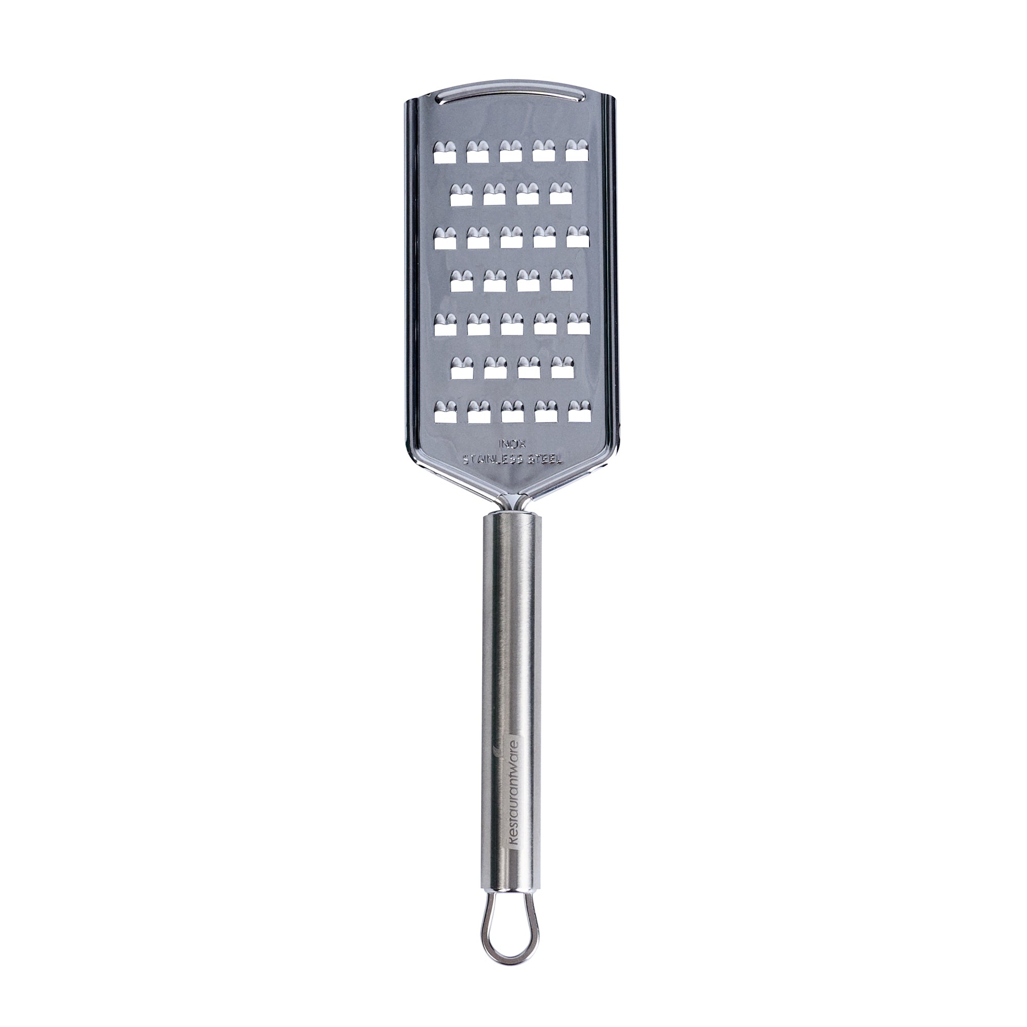 German Standard Stainless Steel Coarse Grater - 10'' - 1 count box