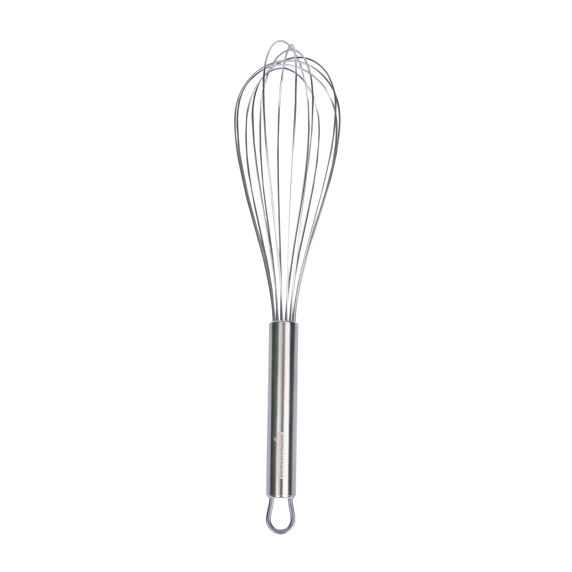 German Standard Stainless Steel French Whisk - 12 1/2'' - 1 count box