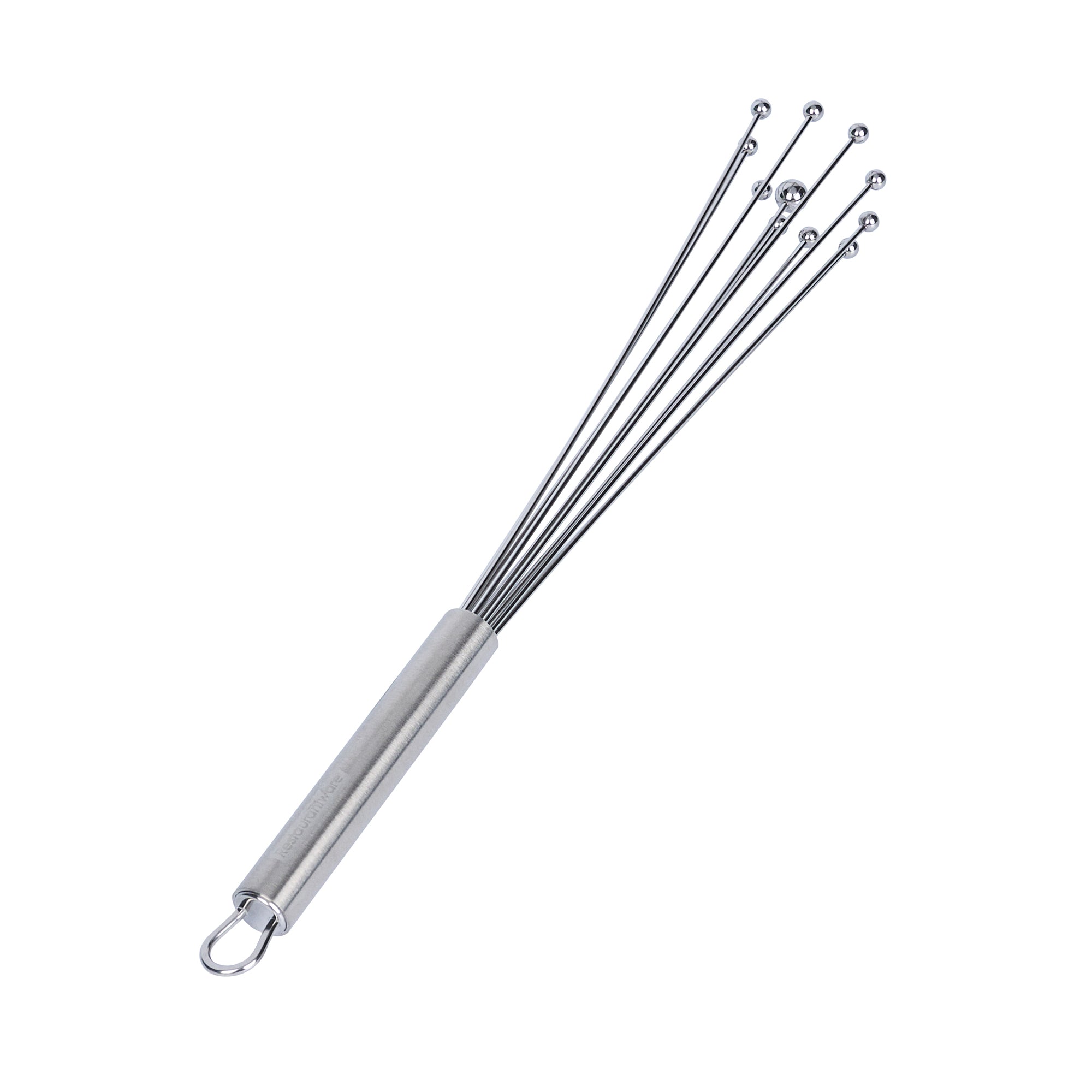 German Standard Stainless Steel Ball Whisk - 12 1/2'' - 1 count box