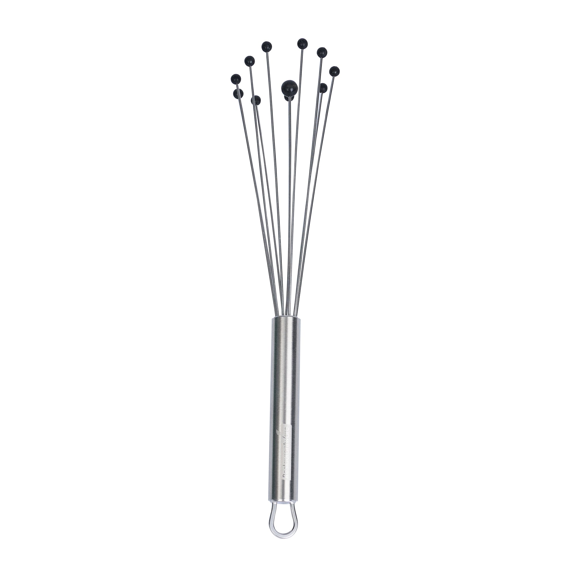 German Standard Stainless Steel Ball Whisk - with Silicone Tips - 10 3/4'' - 1 count box