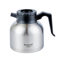 Restpresso 68 oz Insulated Coffee Carafe / Server - with Regular and Decaf Brew Thru Lids - 8 3/4