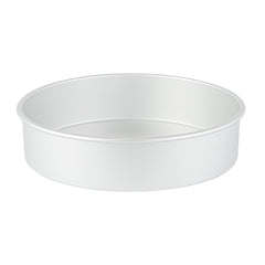 Met Lux Round Aluminum Straight-Sided Cake Pan - 12