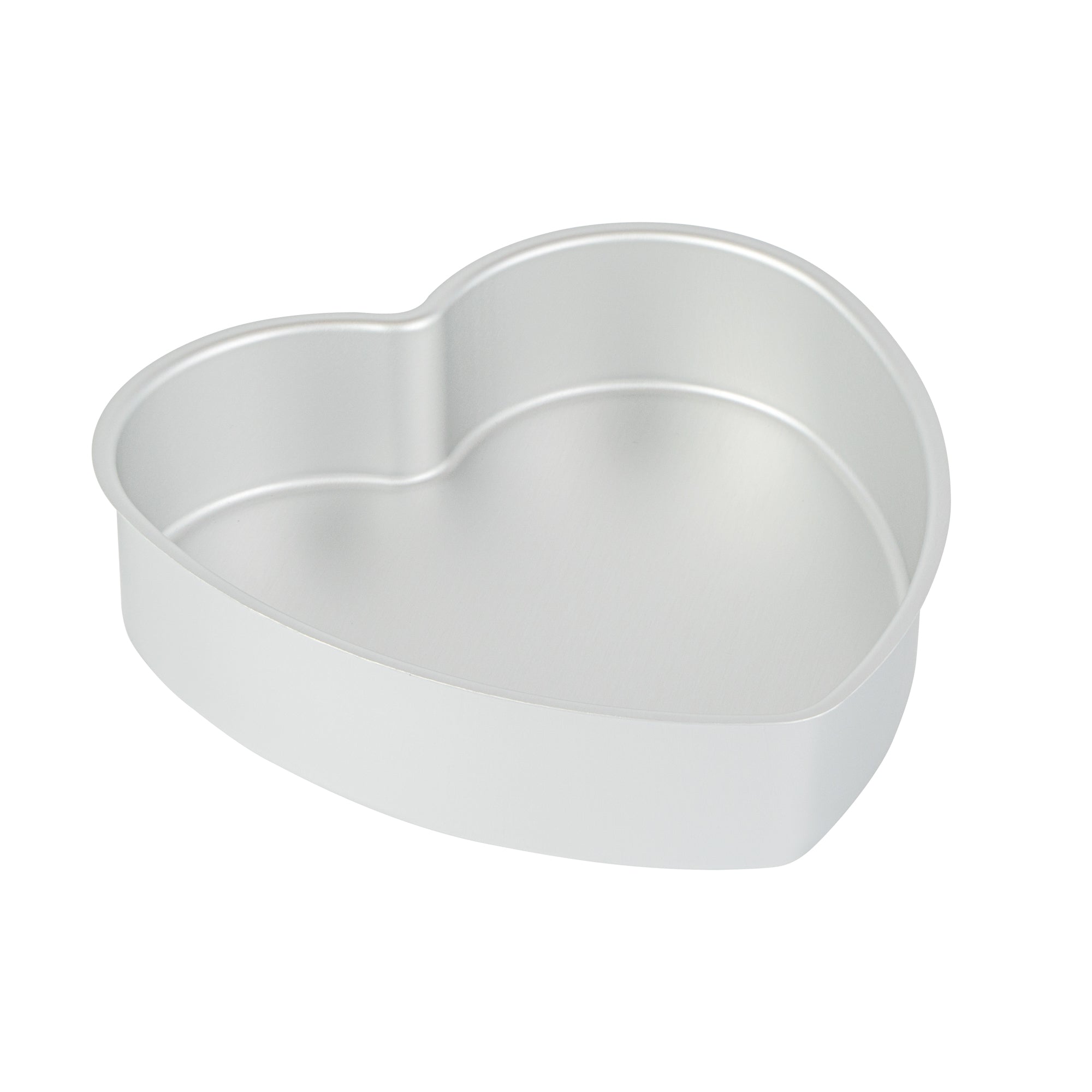 Met Lux Heart Aluminum Cake Pan - 8" x 8" x 2" - 12 count box