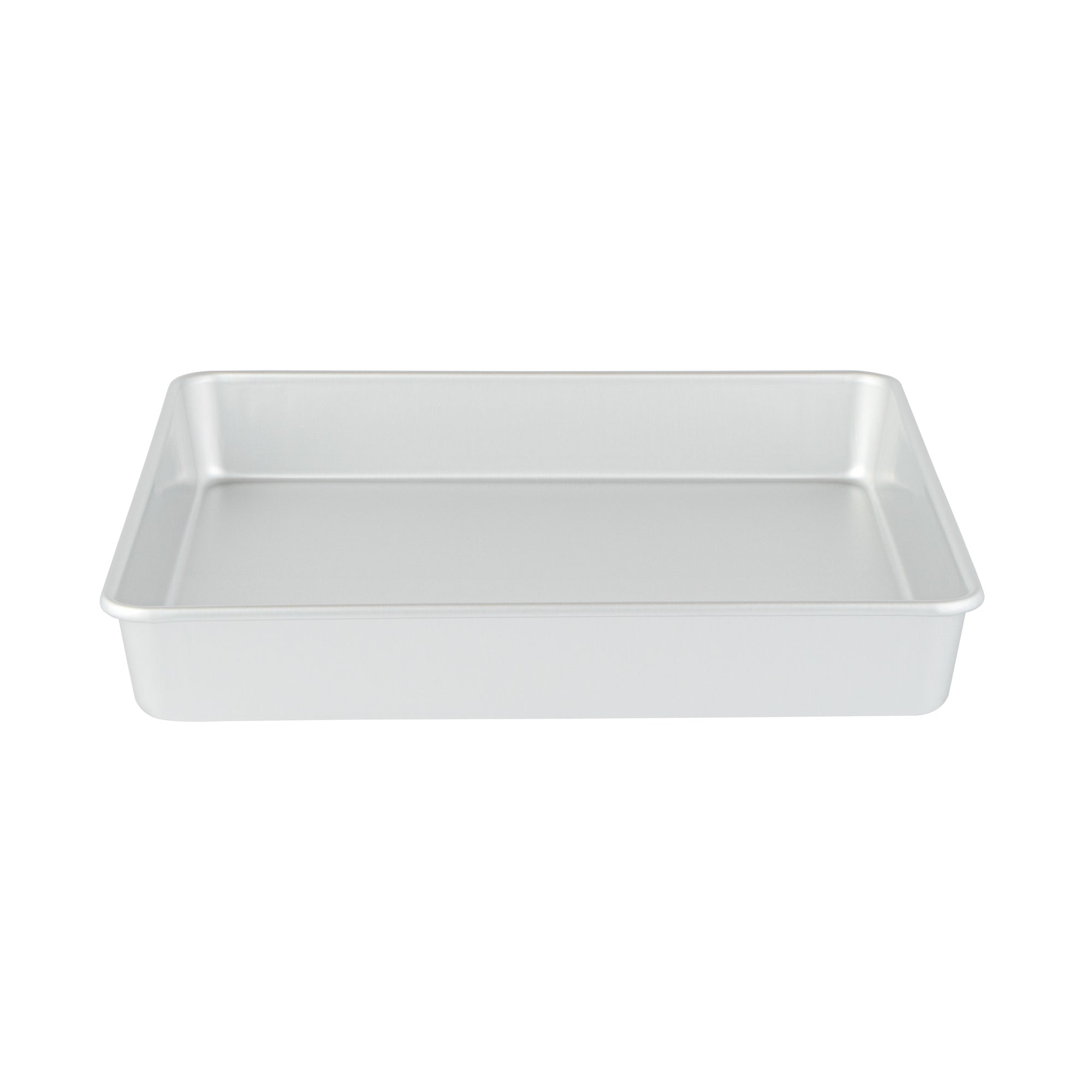 Met Lux Square Aluminum Cake Pan - 12" x 12" x 2" - 12 count box