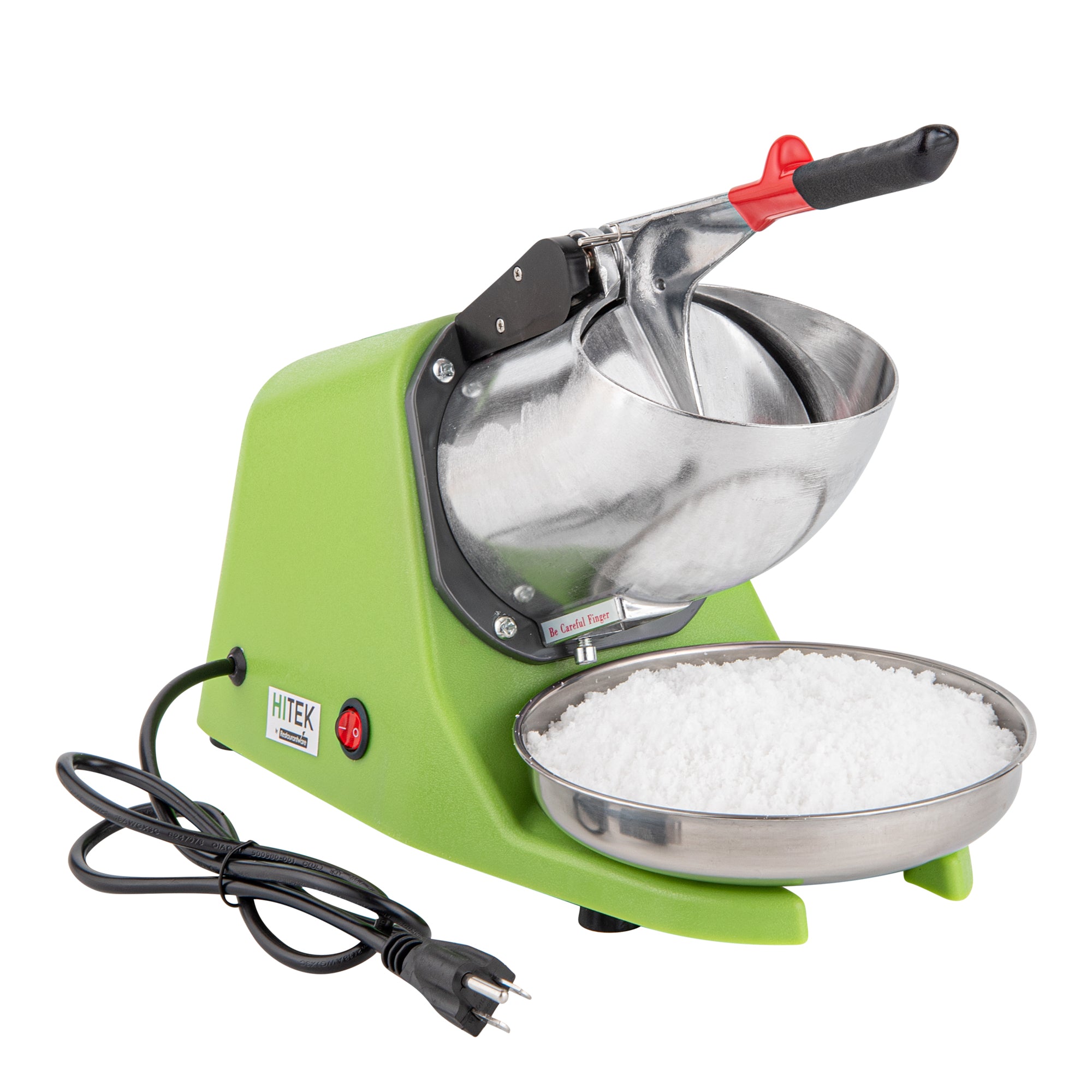 Hi Tek Green Countertop Ice Crusher - 110V, 350W - 1 count box