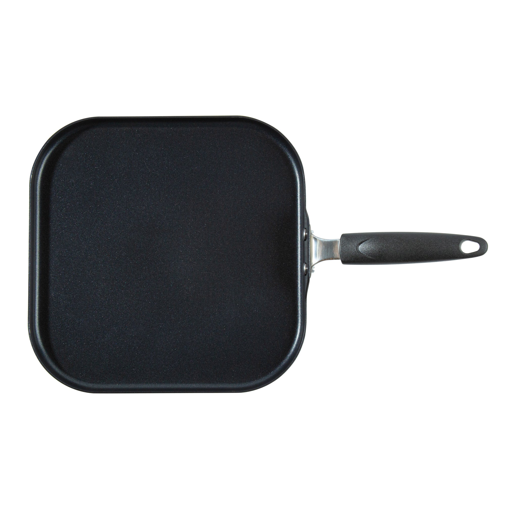 Met Lux Square Aluminum Griddle - Non-Stick, with Bakelite Handles - 11" - 10 count box