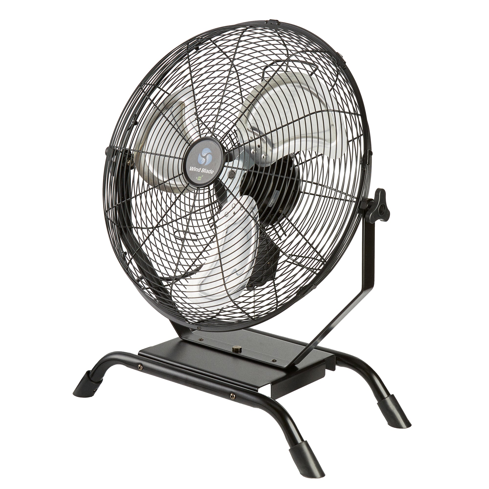 Wind Blade 3-Speed Industrial Floor / Wall-Mount Fan - Tilt Head, 1/7 HP, 4,020 CFM - 18" - 1 count box