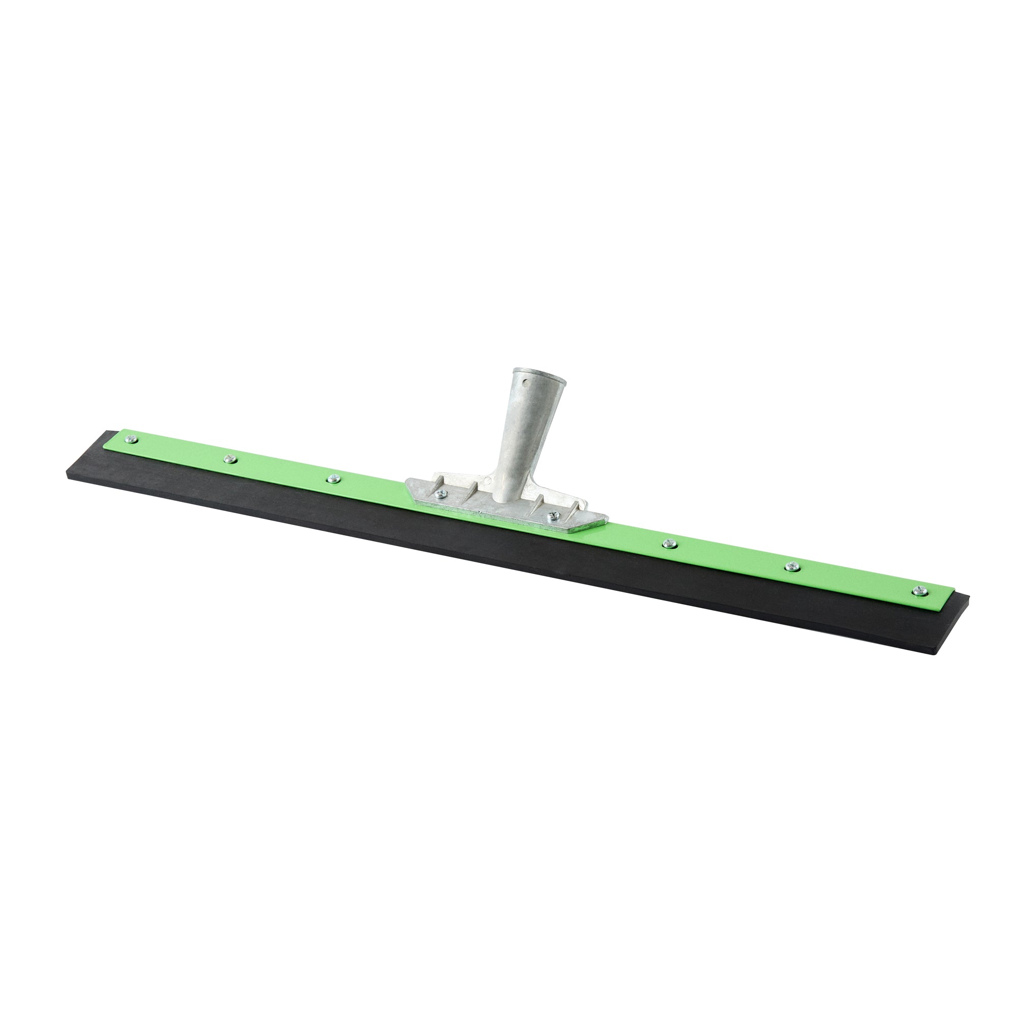 Clean Tek Professional Green Steel Heavy-Duty Floor Squeegee - 24" - 1 count box