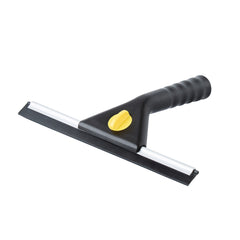 Clean Tek Professional Black Plastic Window Squeegee - 9 3/4