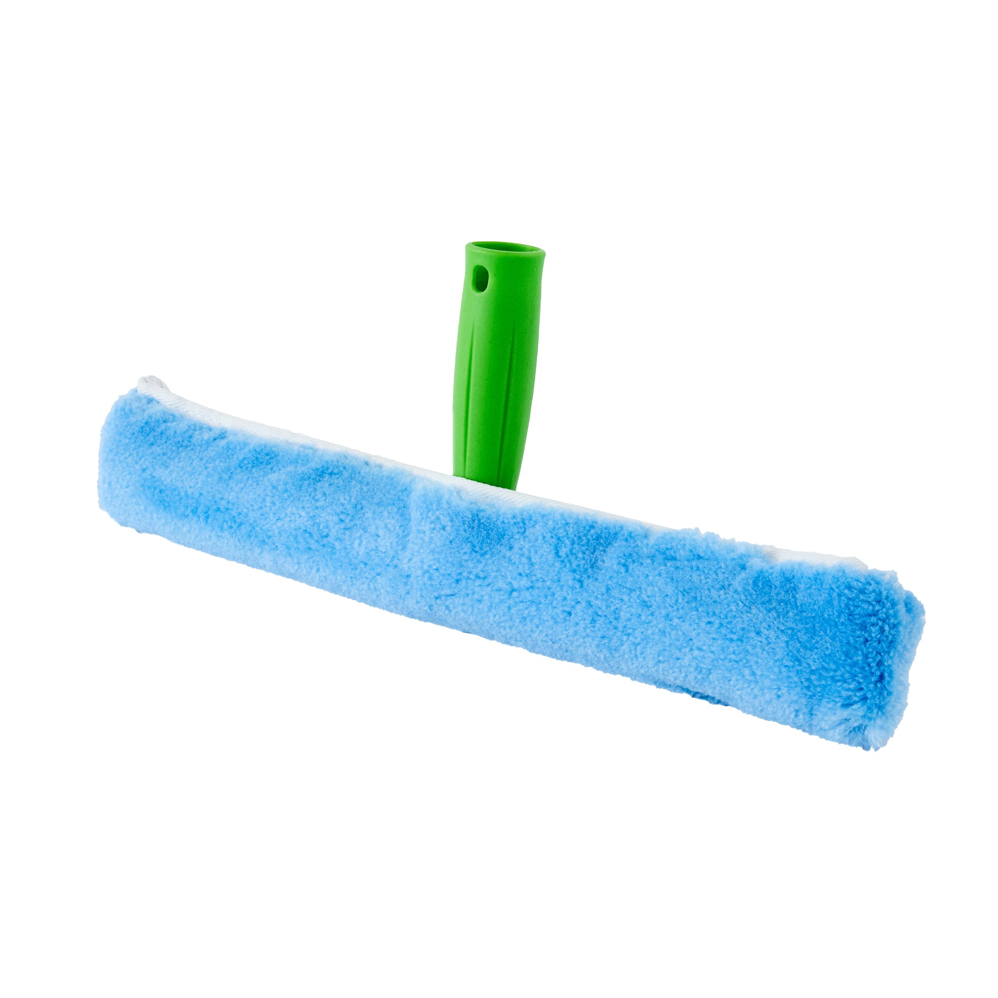 Clean Tek Professional Blue Synthetic Window Strip Washer Sleeve - with T-Bar Handle - 15" - 1 count box