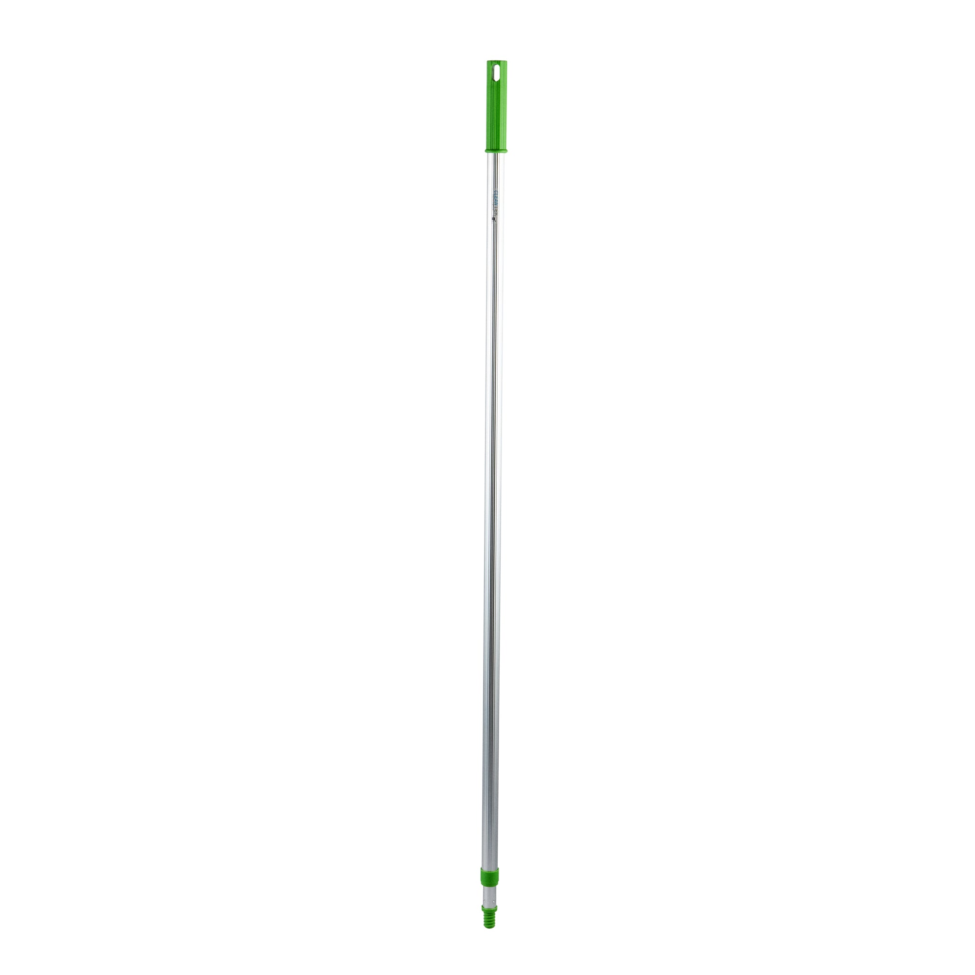 Clean Tek Professional Aluminum 2-Section Telescopic Handle - for Window Strip Washer and Floor Squeegee, Threaded - 51 1/4" - 1 count box