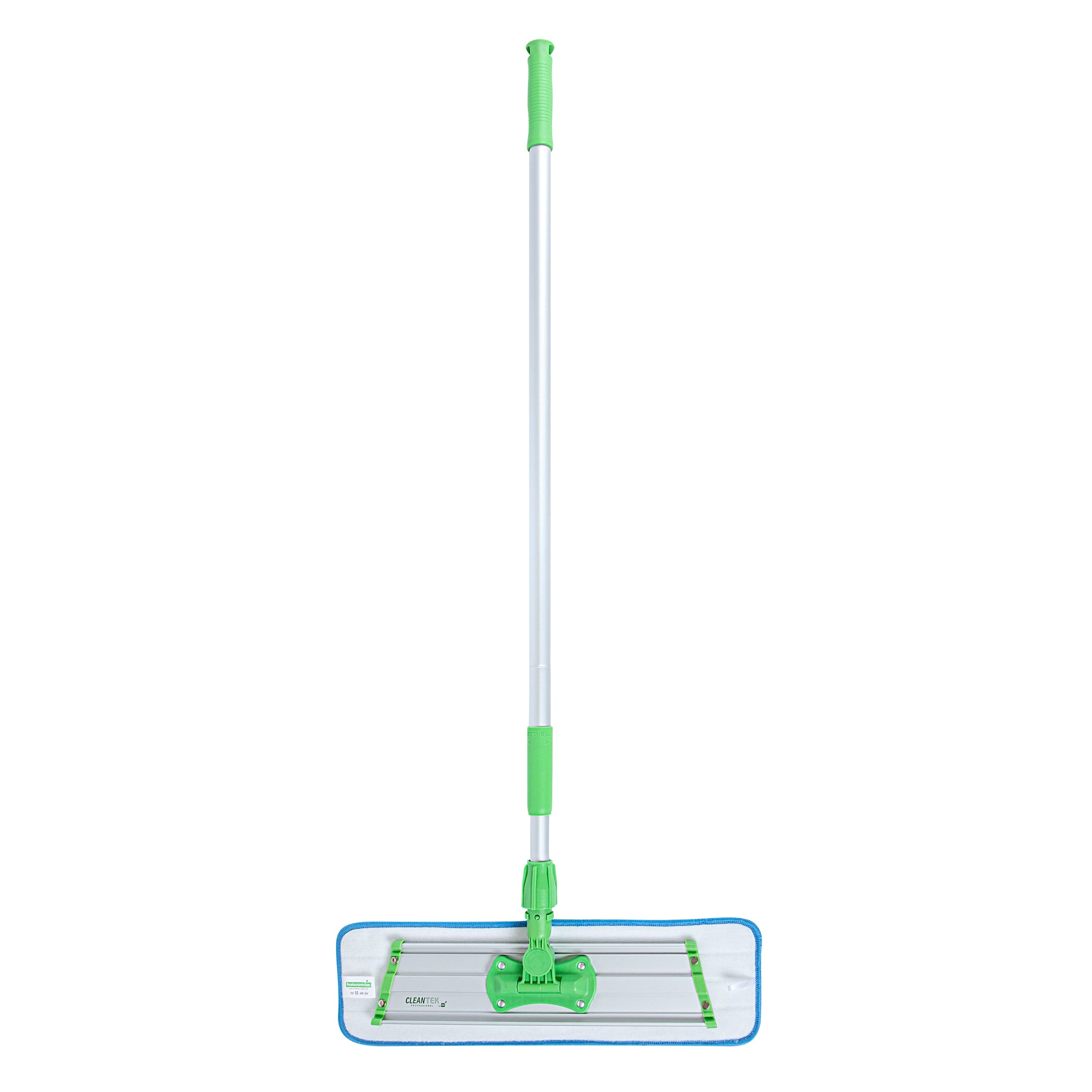 Clean Tek Professional Green Microfiber Mop - with Wet Mop Pad - 19 3/4" - 1 count box