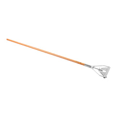 Clean Tek Professional Wood Stirrup Style Mop Handle - 61