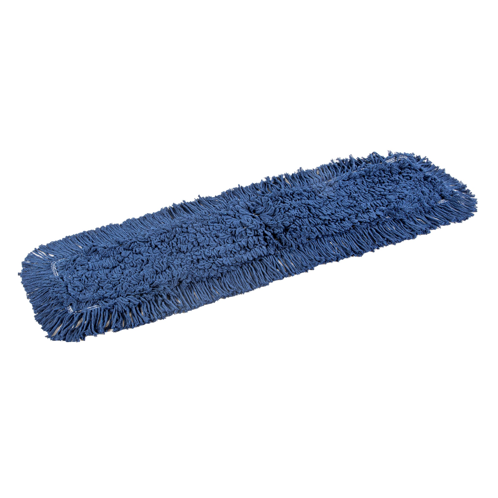 Clean Tek Professional Blue Cotton-Poly Dust Mop Head - 35 3/4" x 5" - 1 count box