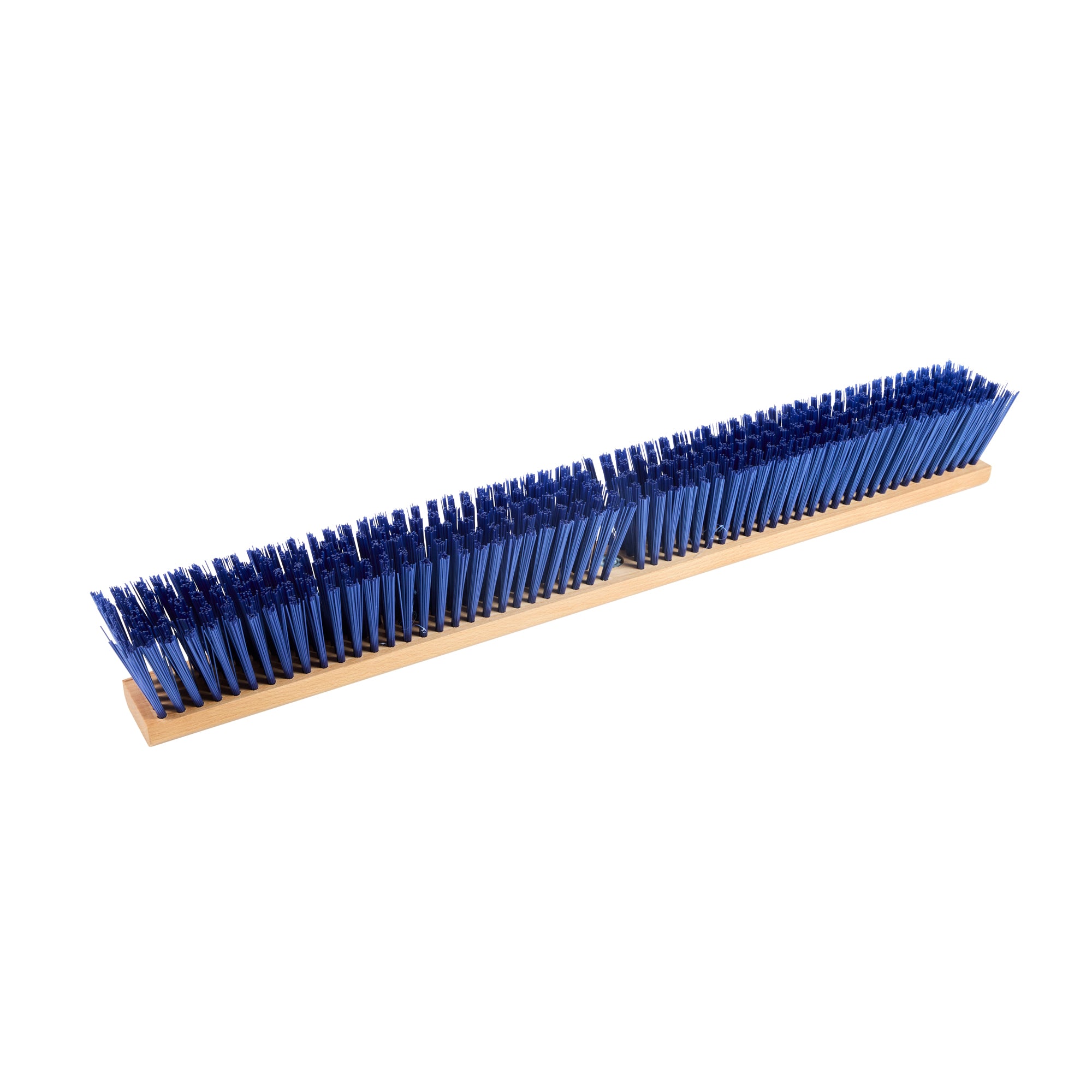 Clean Tek Professional 30" Hardwood Contractor / Push Broom Head - with Heavy Flagged Bristles - 1 count box